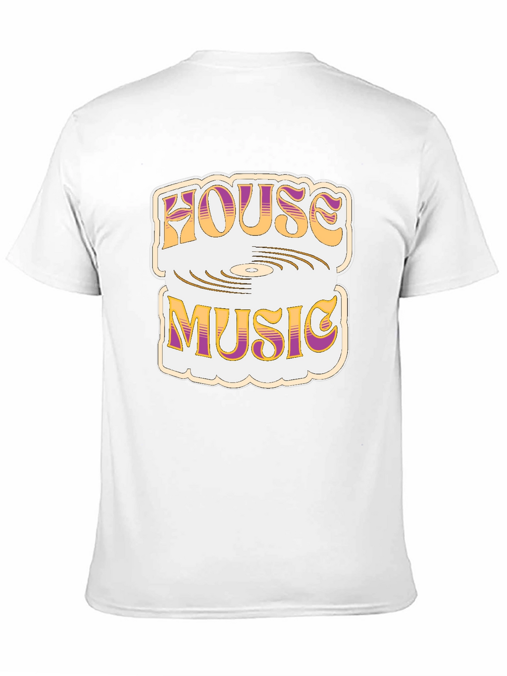 House Music Black T-Shirt