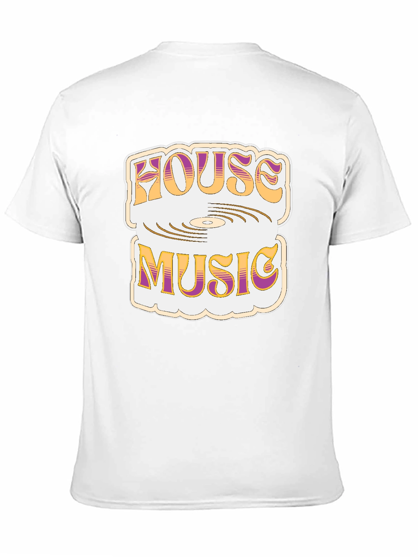 House Music Black T-Shirt