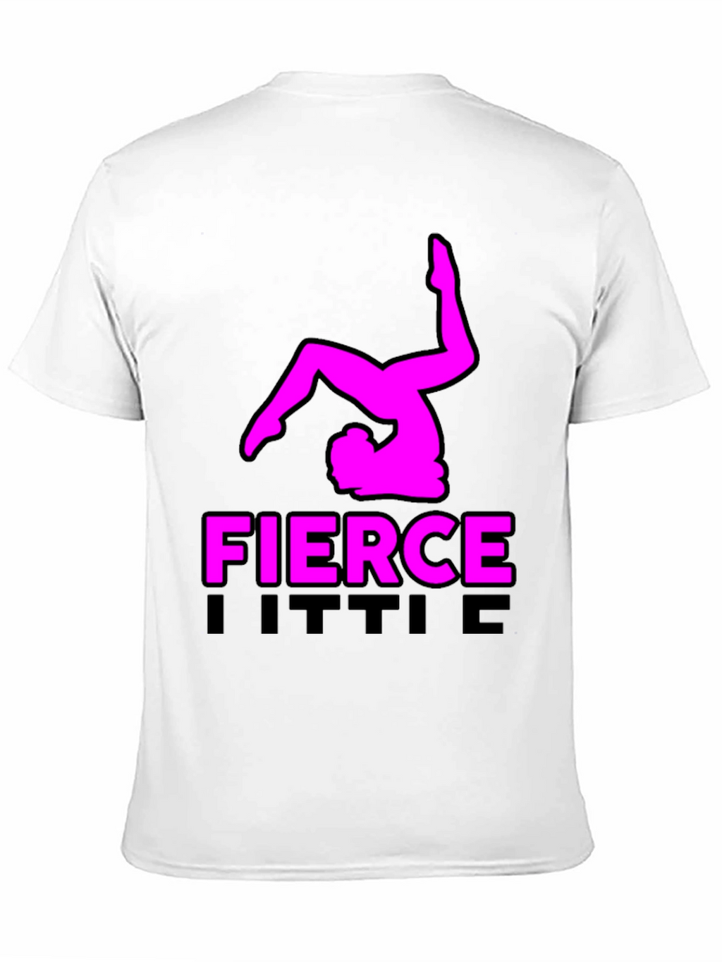 Fierce Little Gymnast Black T-Shirt