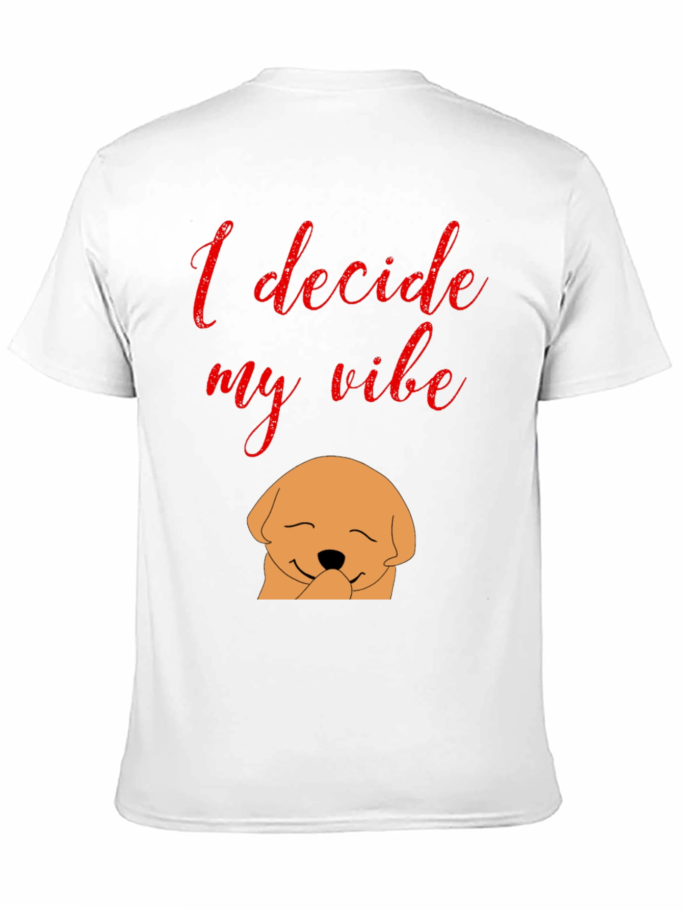 I Decide My Vibe Graphic Tee
