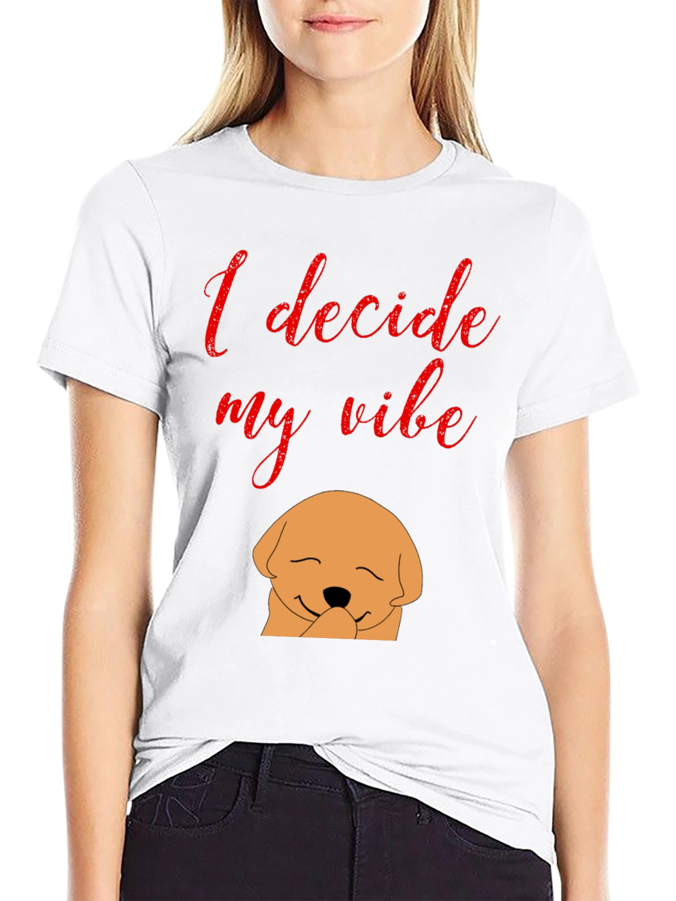 I Decide My Vibe Graphic Tee
