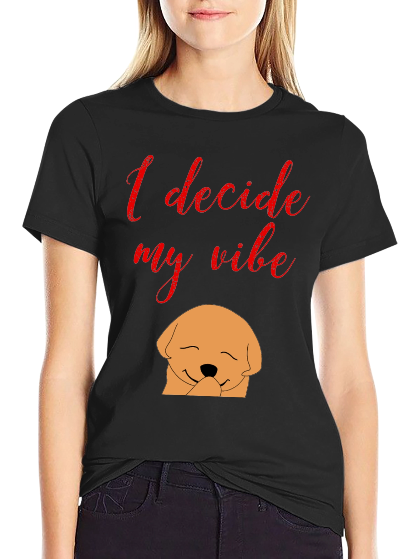 I Decide My Vibe Graphic Tee