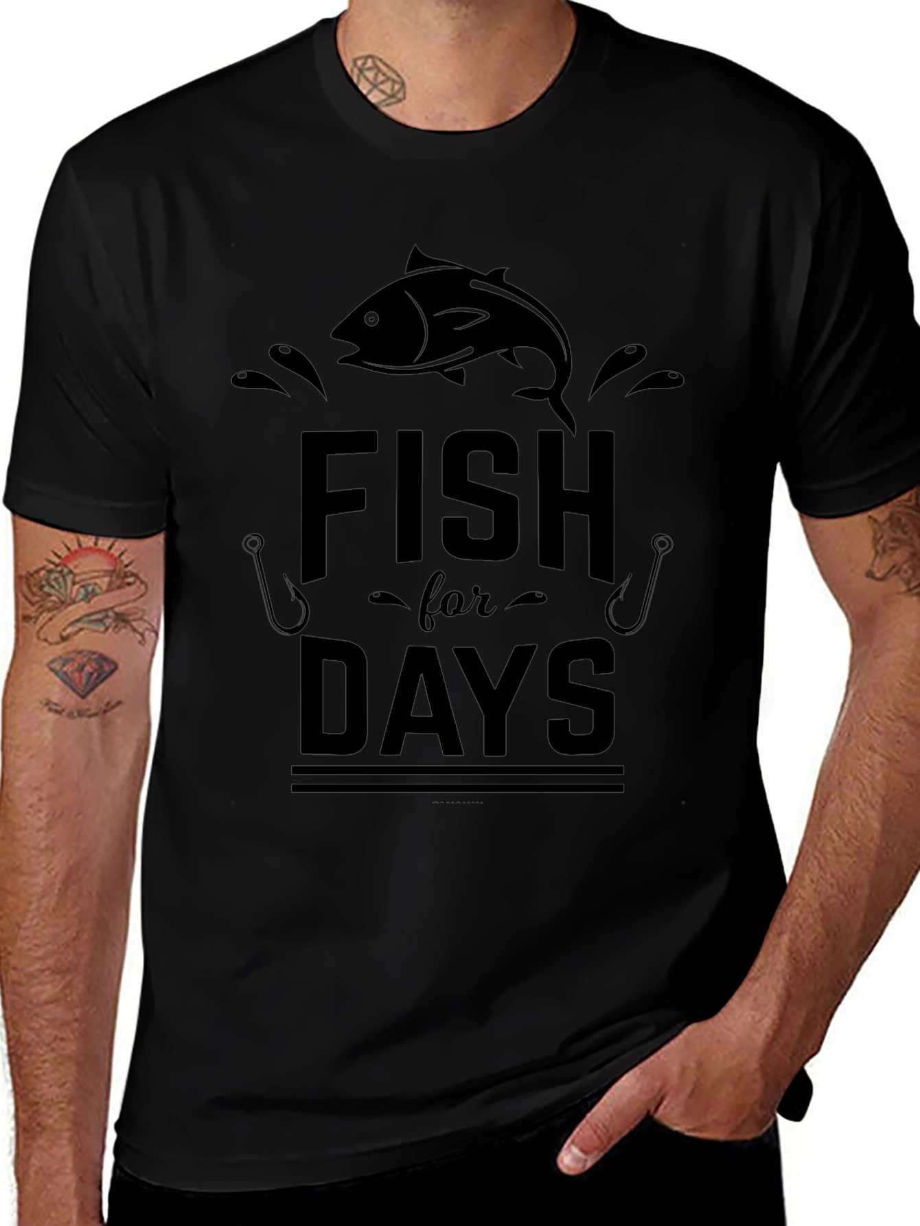 Fish For Days Graphic T-Shirt - Anglers Dream