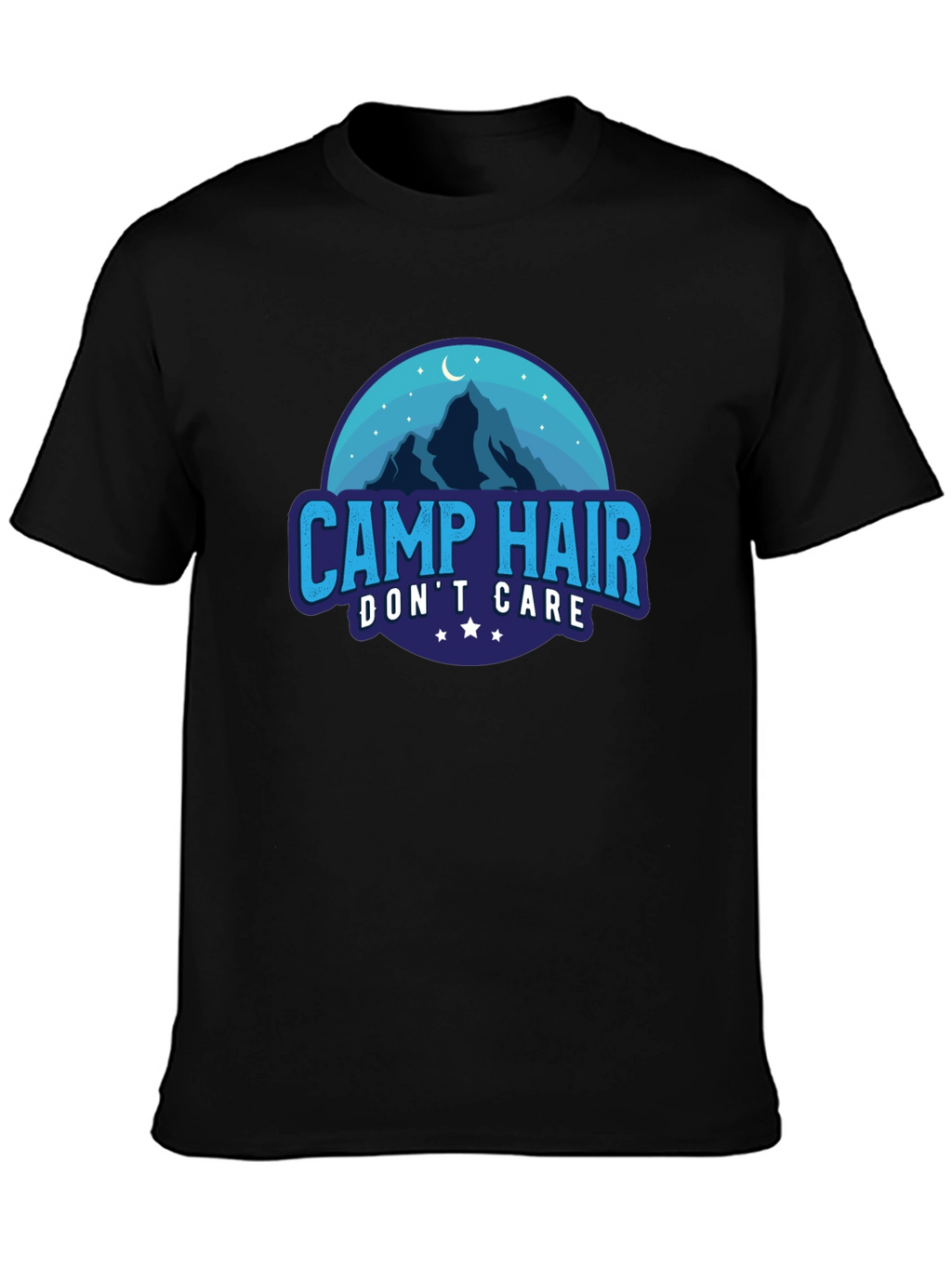 Camp Hair Dont Care Graphic Tee