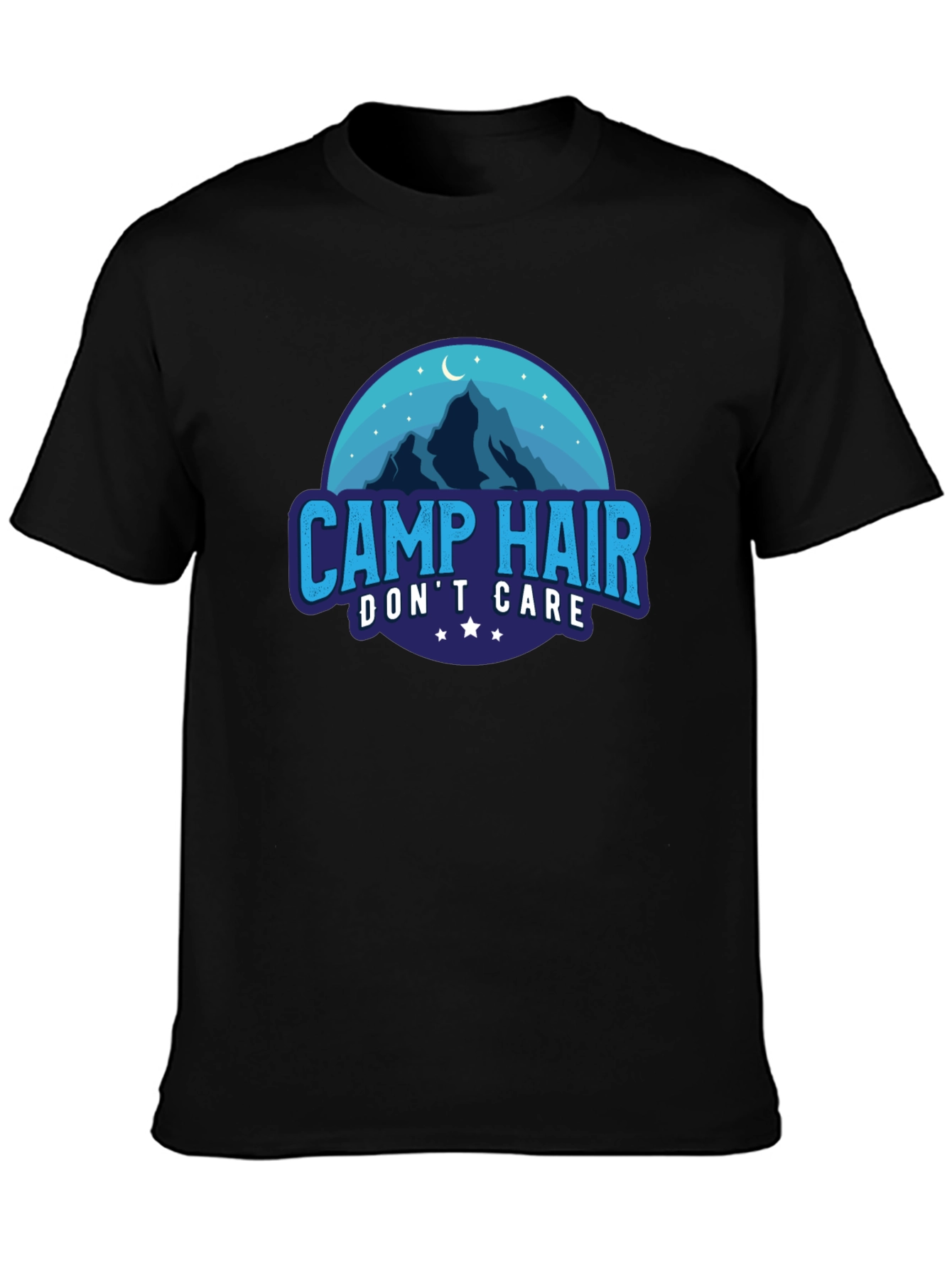 Camp Hair Dont Care Graphic Tee