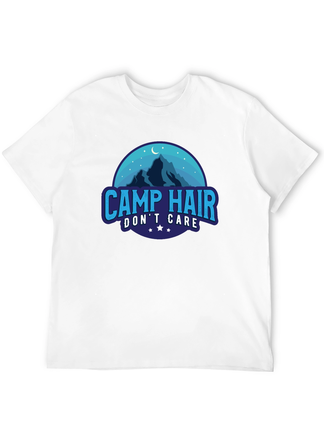Camp Hair Dont Care Graphic Tee