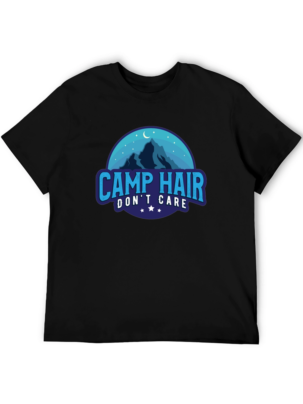 Camp Hair Dont Care Graphic Tee