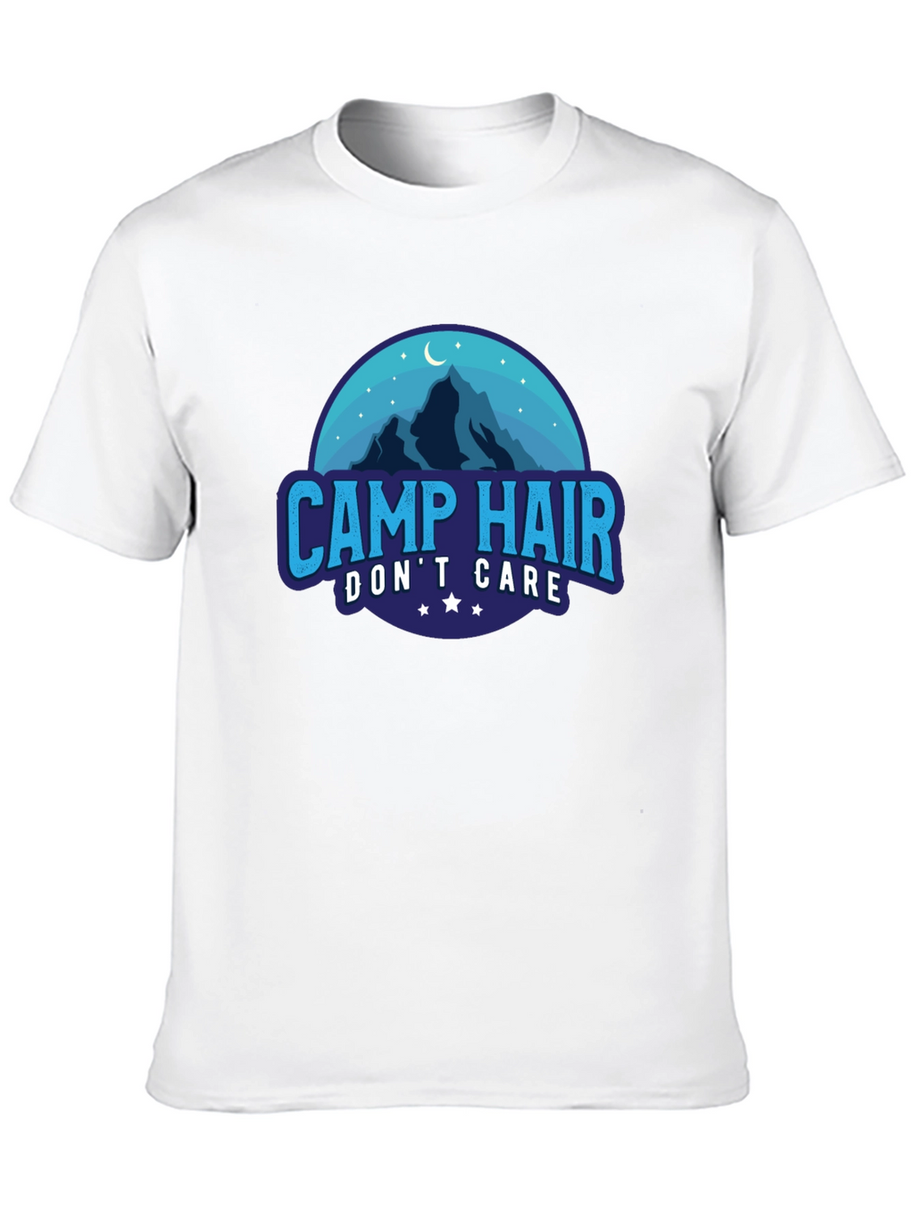 Camp Hair Dont Care Graphic Tee