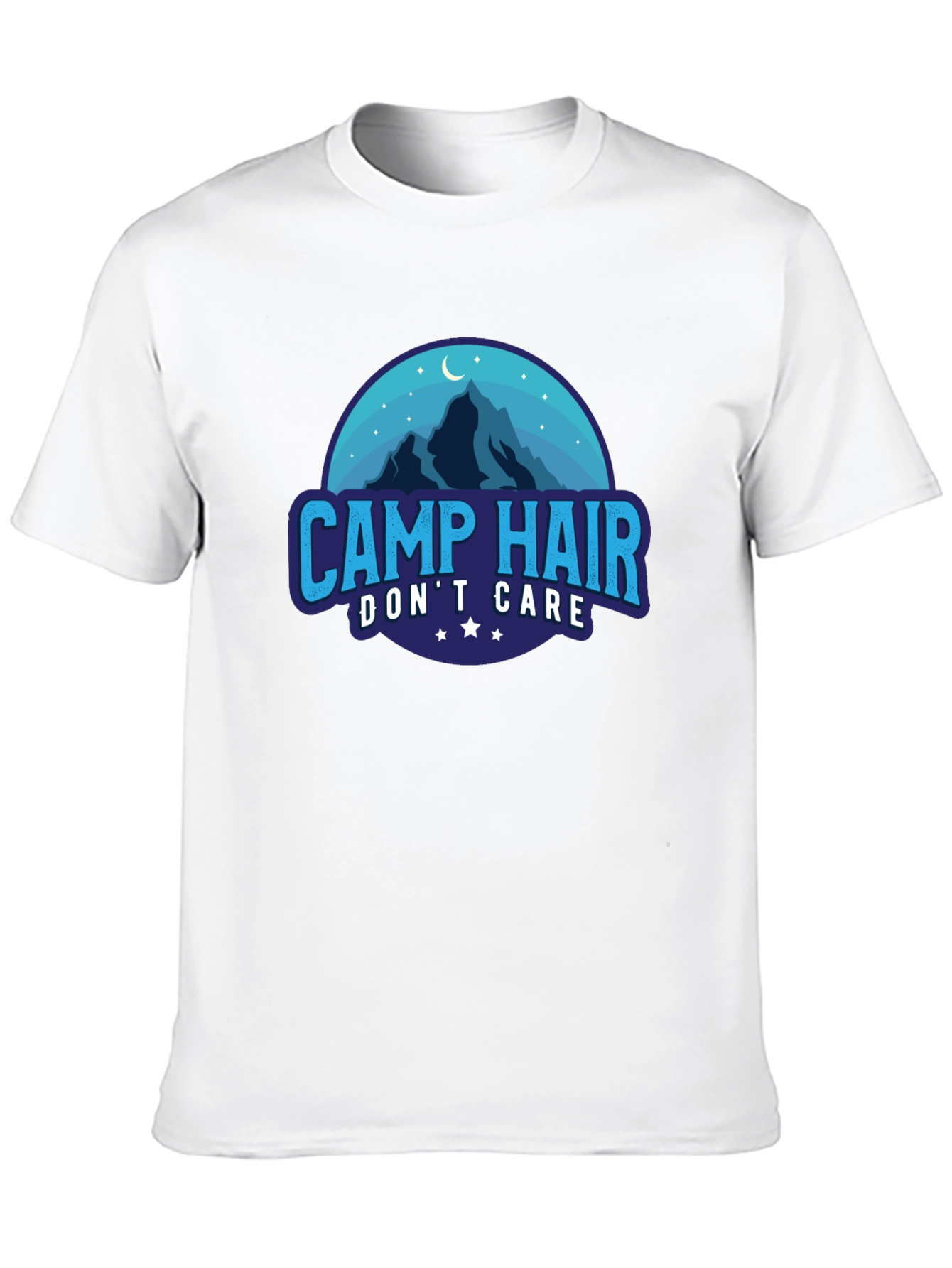 Camp Hair Dont Care Graphic Tee