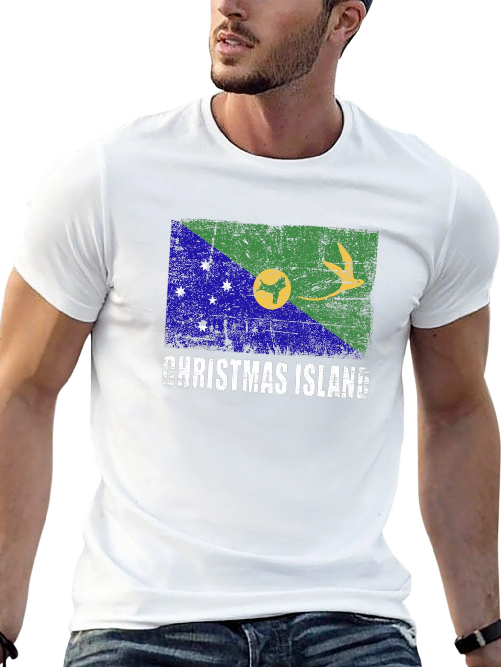 Christmas Island Flag T-Shirt Souvenir