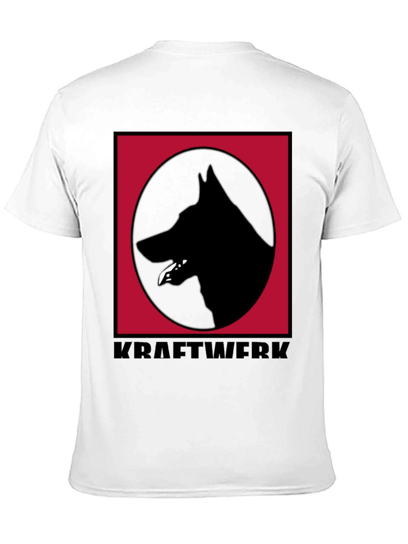 Kraftwerk Dog Logo Black T-Shirt