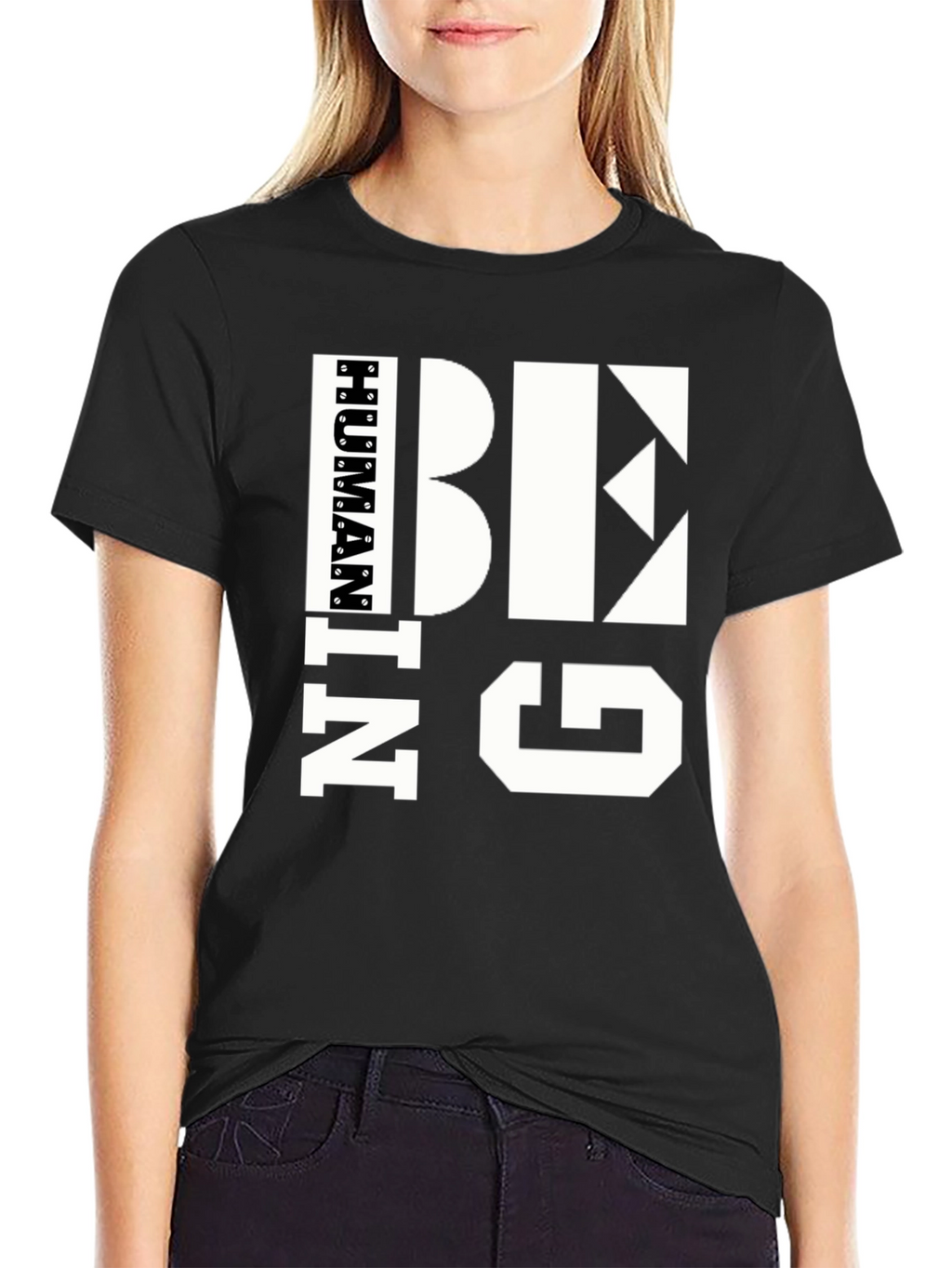 Be Kind Graphic Tee - Black
