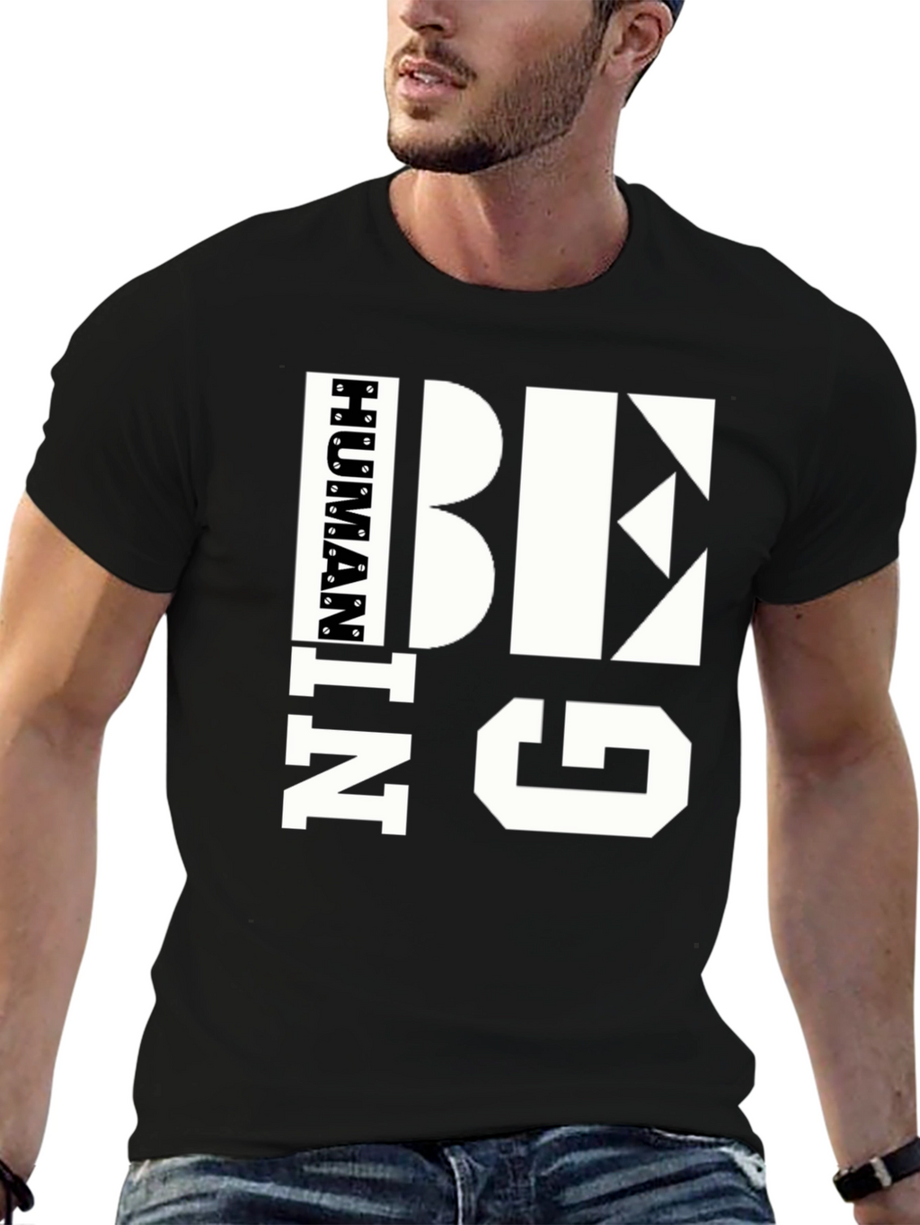 Be Kind Graphic Tee - Black