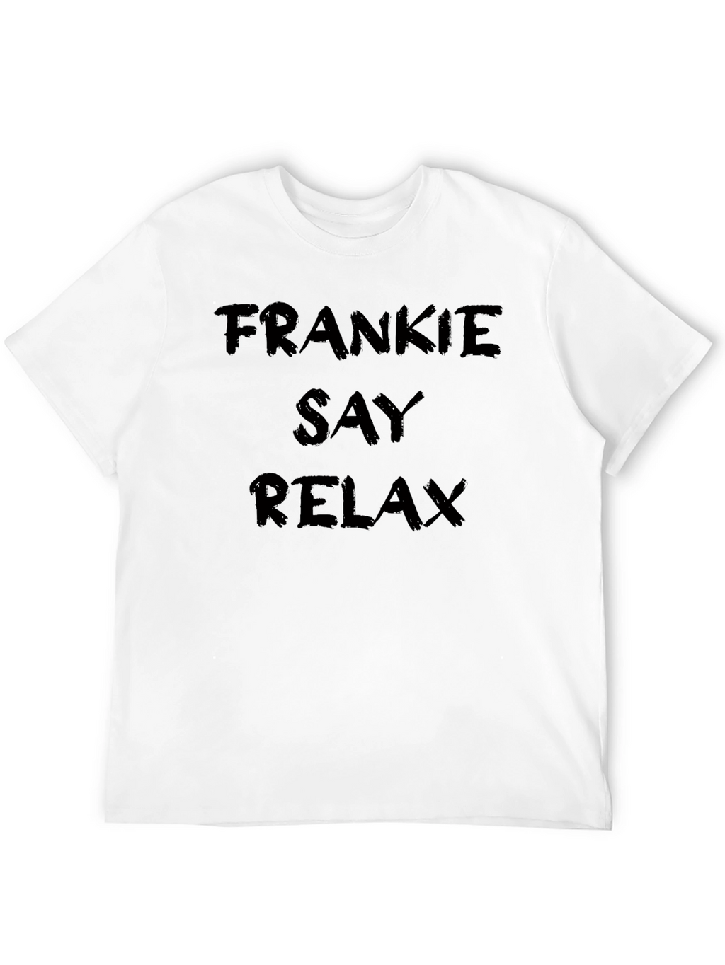 Frankie Say Relax Black T-Shirt