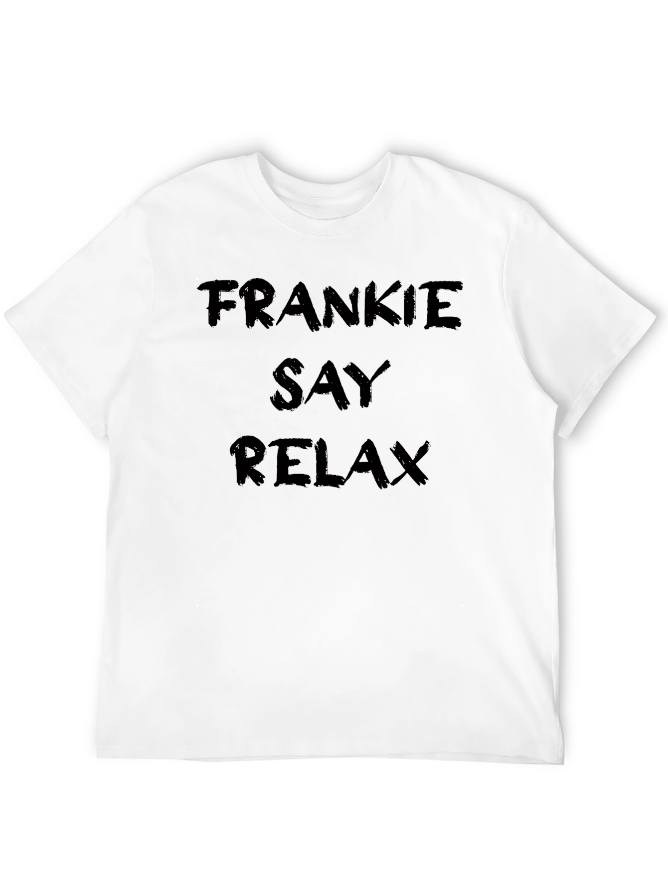 Frankie Say Relax Black T-Shirt