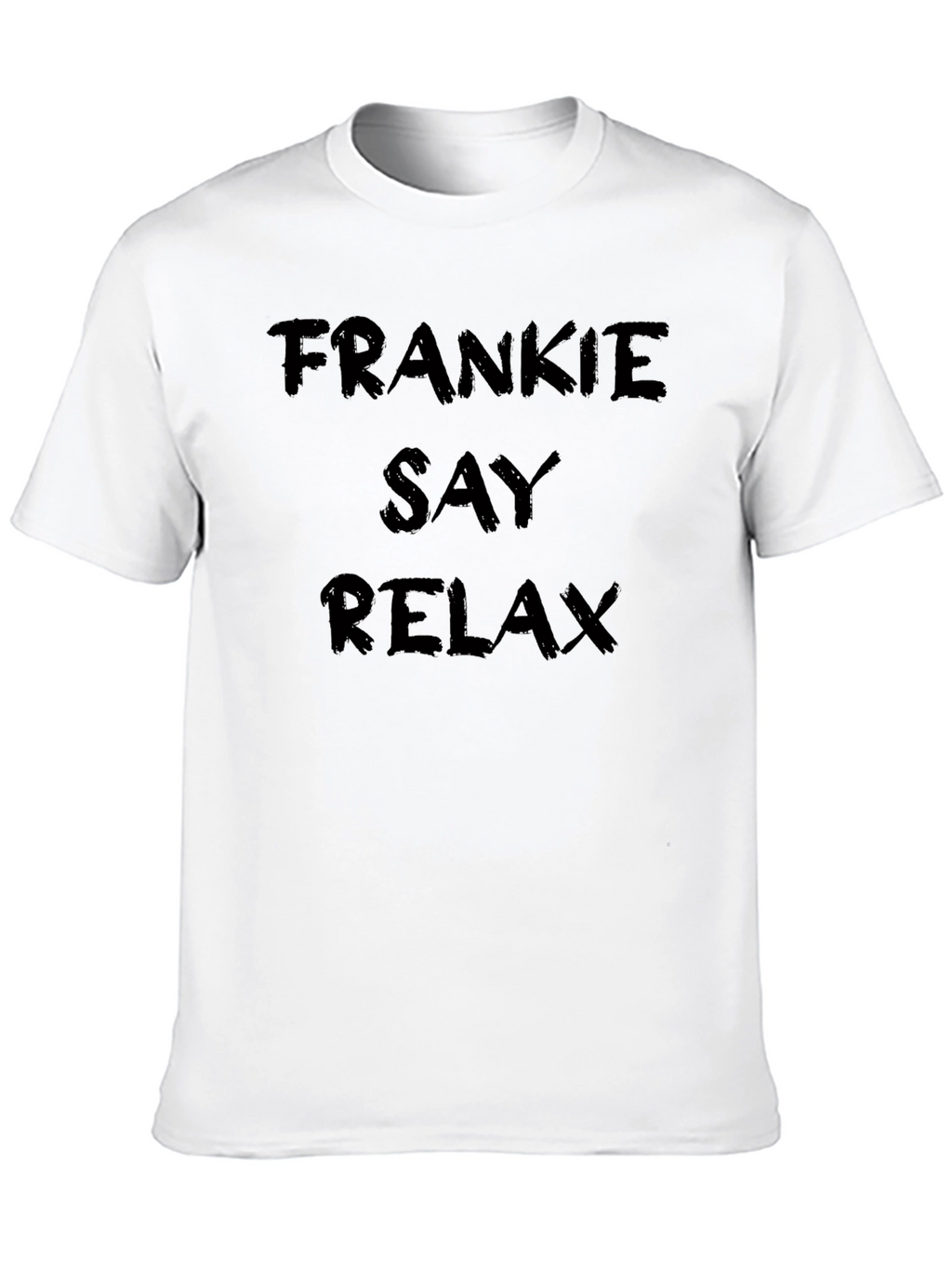 Frankie Say Relax Black T-Shirt