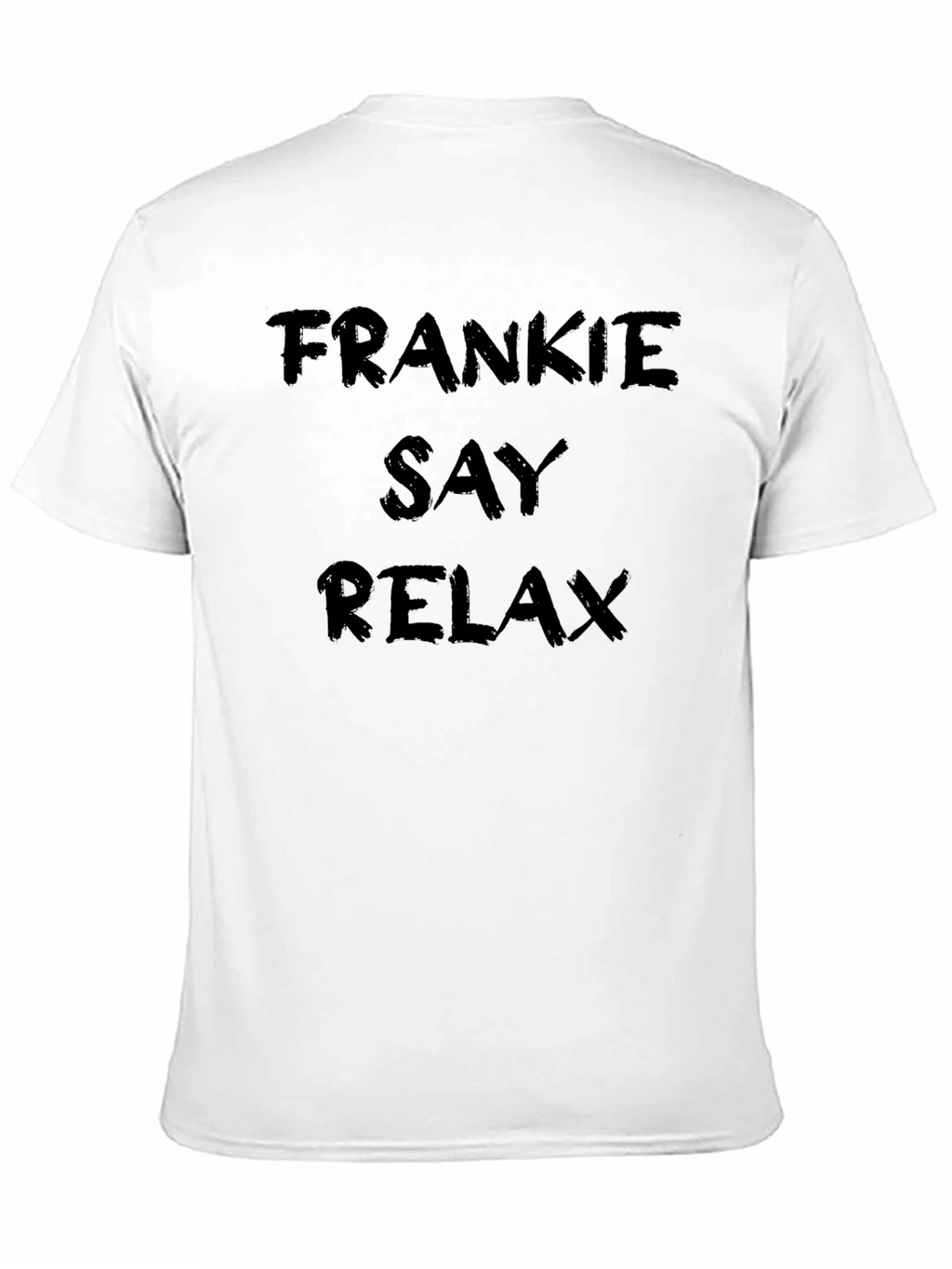 Frankie Say Relax Black T-Shirt