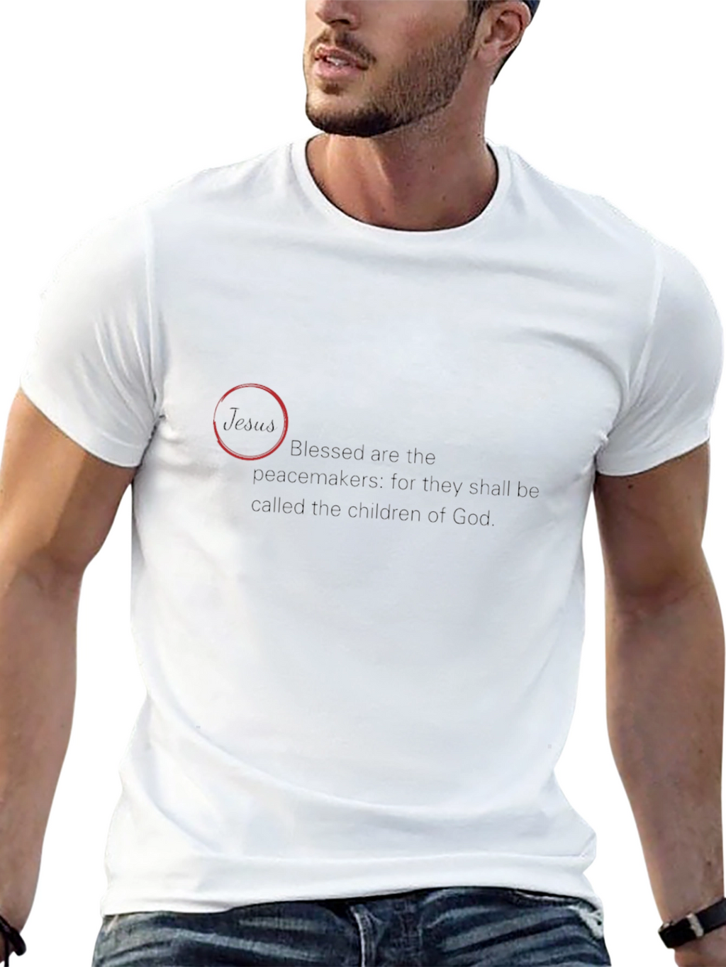 Blessed Peacemakers Black T-Shirt