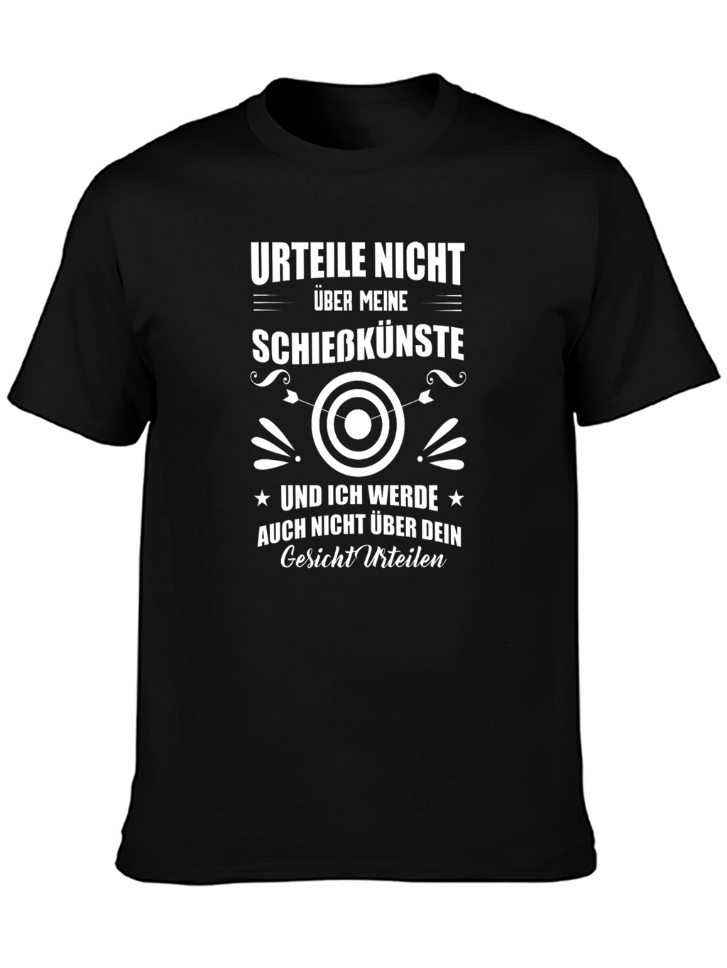 Archery Humor T-Shirt - German Slogan Design