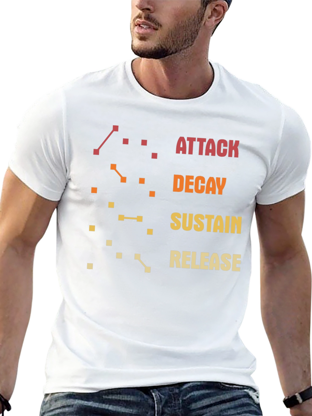 Attack Decay Sustain Release T-Shirt