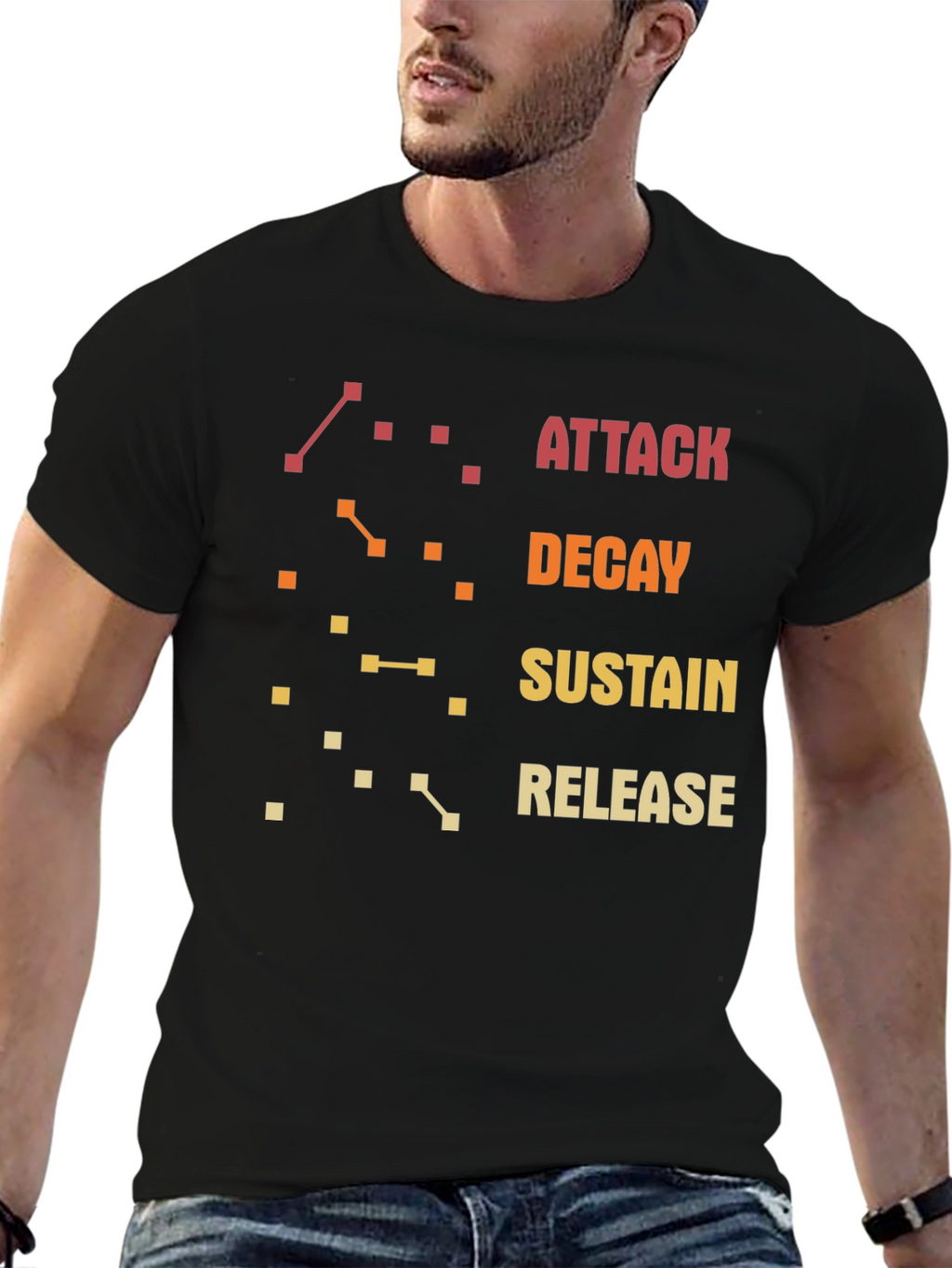Attack Decay Sustain Release T-Shirt