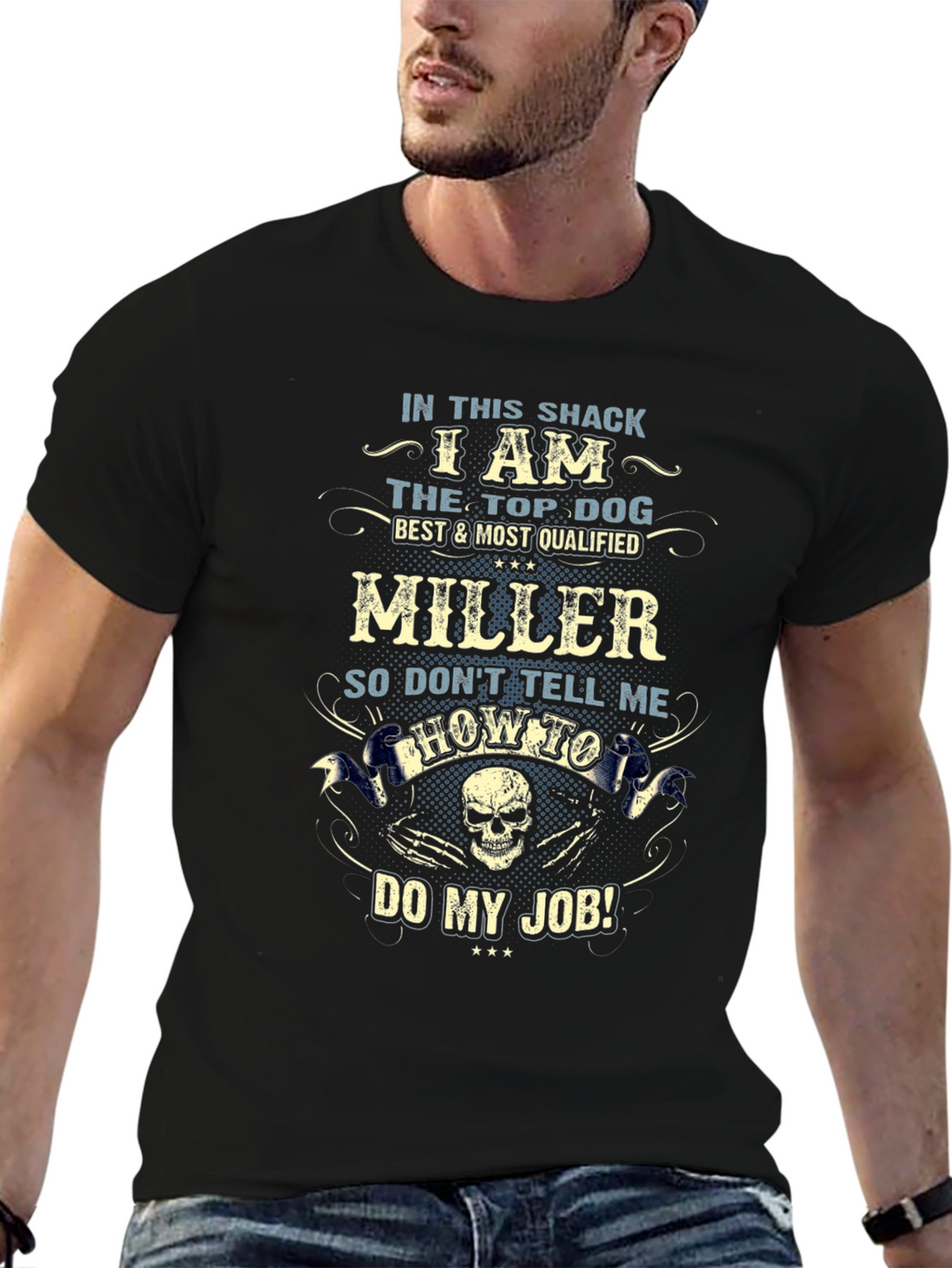 Miller: Top Dog Graphic Tee