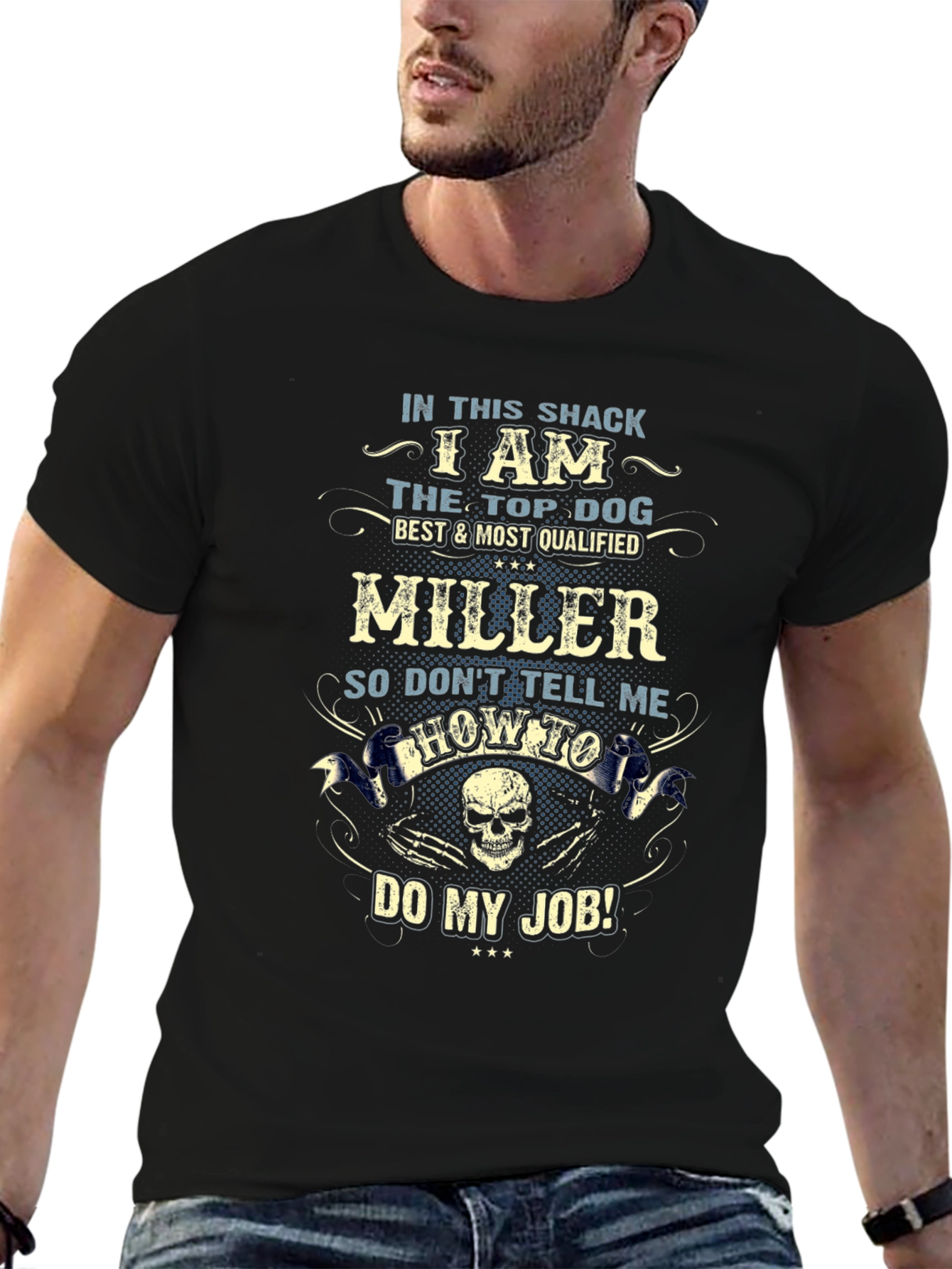 Miller: Top Dog Graphic Tee
