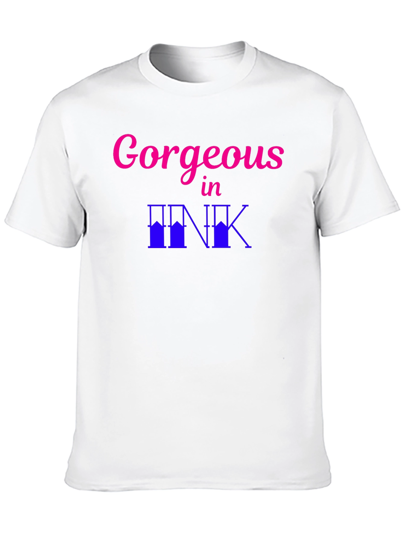 Gorgeous in Ink Black T-Shirt Graphic Tee