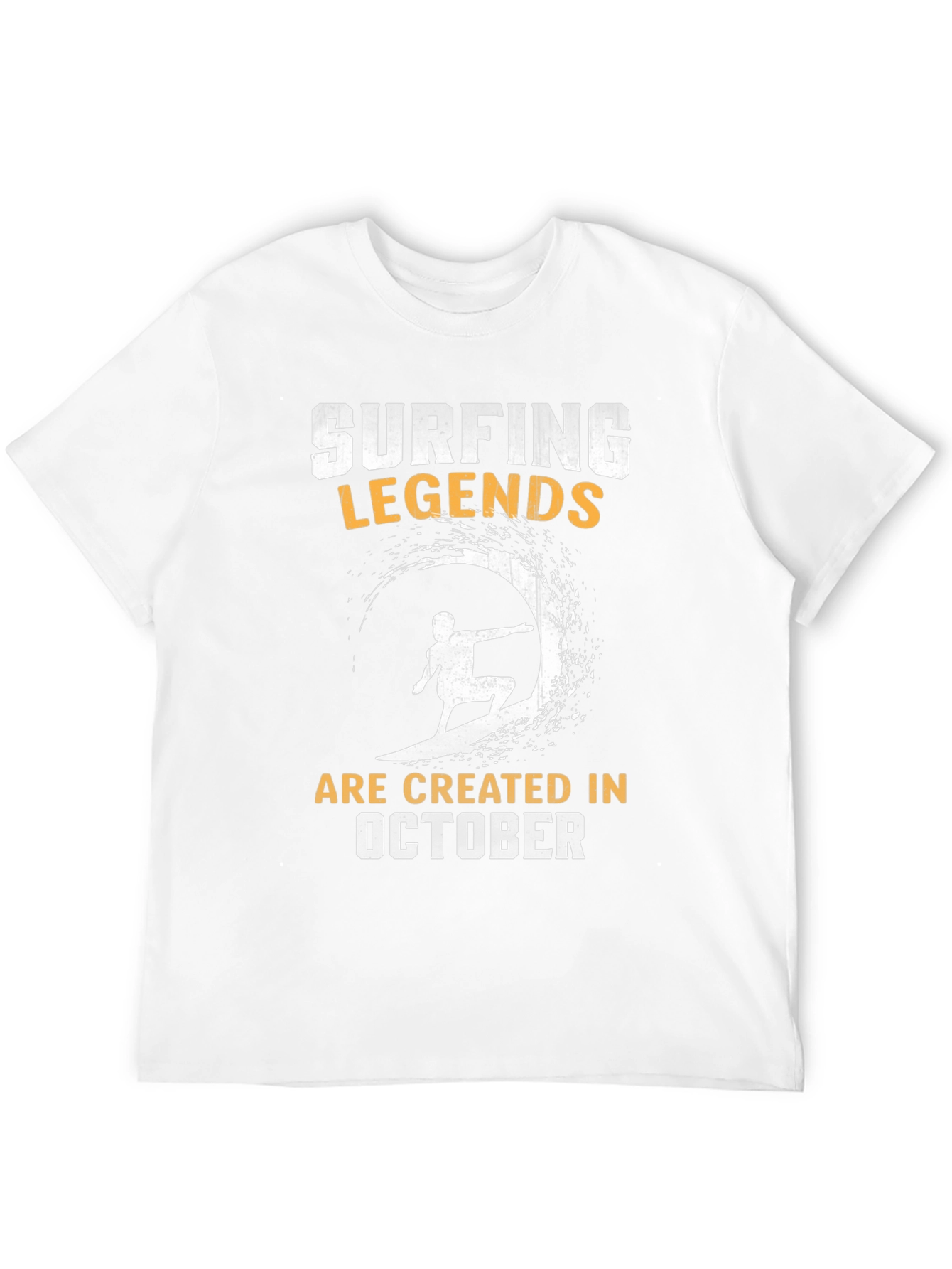 Surfing Legends October Birthday T-Shirt