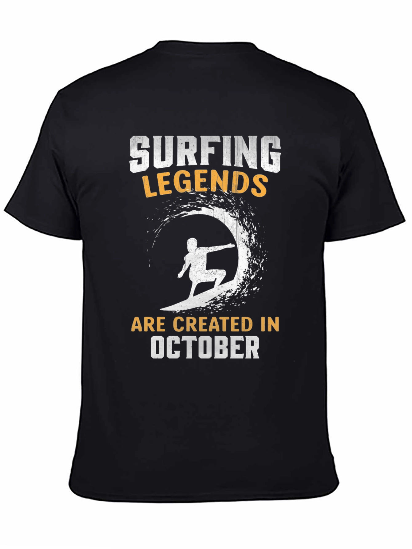 Surfing Legends October Birthday T-Shirt