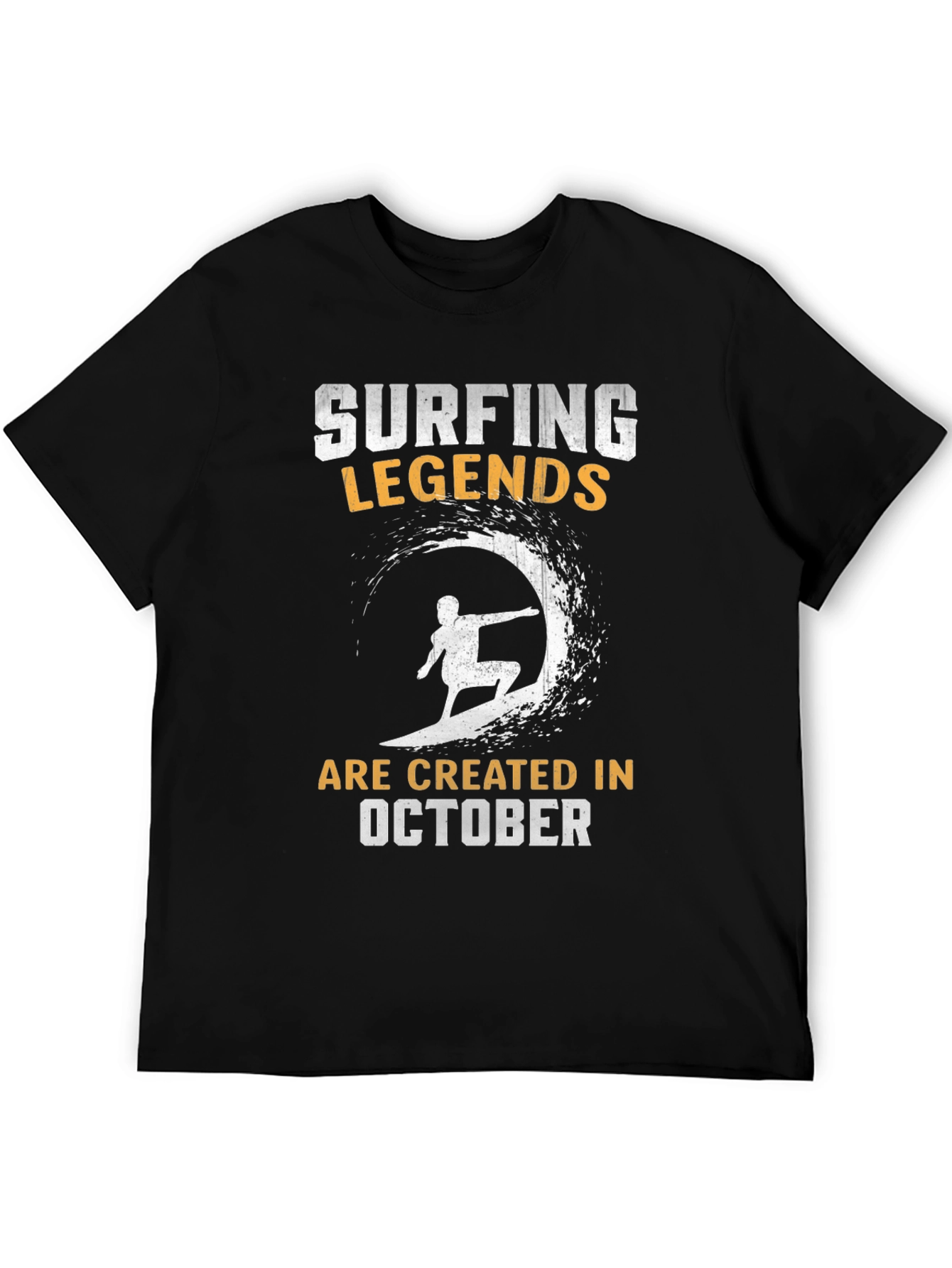 Surfing Legends October Birthday T-Shirt