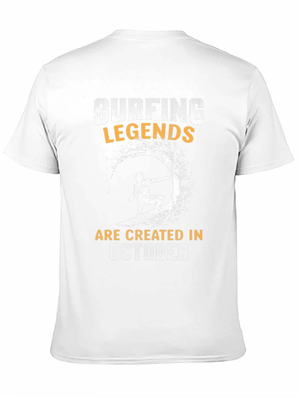 Surfing Legends October Birthday T-Shirt