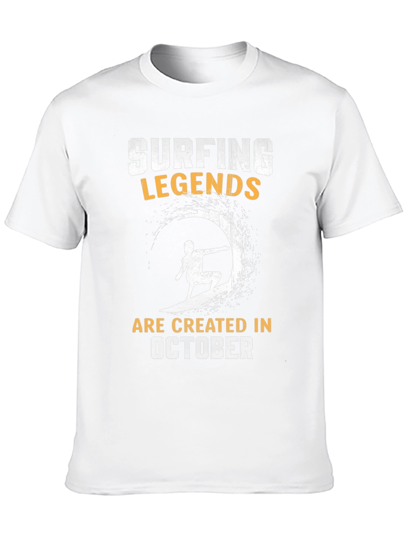 Surfing Legends October Birthday T-Shirt