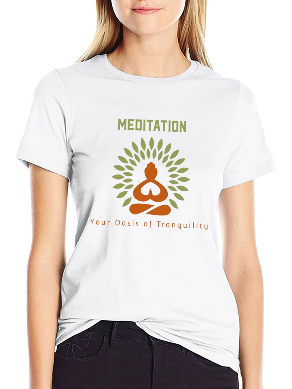 Meditation Oasis T-Shirt - Tranquility Tee