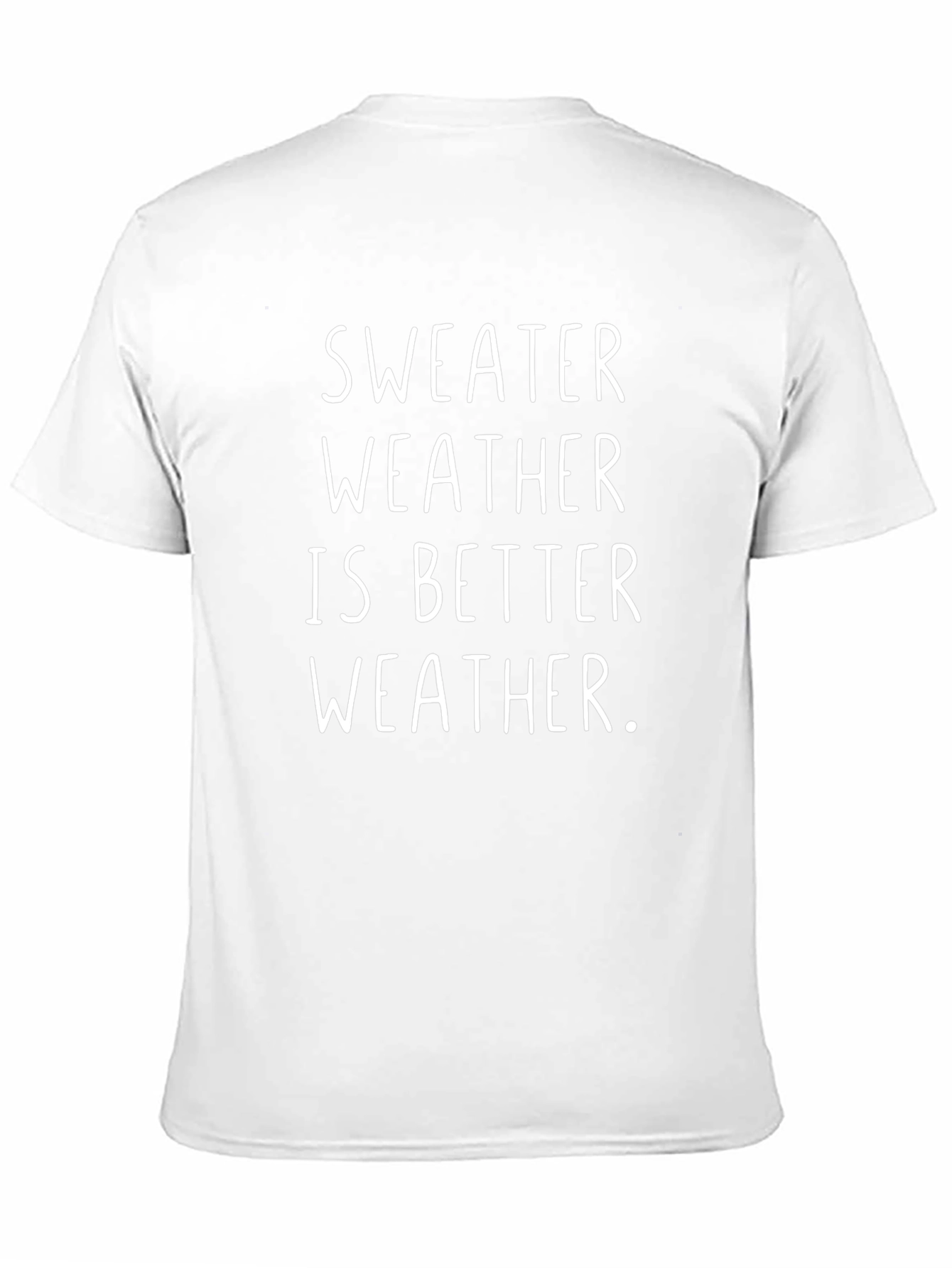 Sweater Weather Graphic Tee - Cozy Comfort