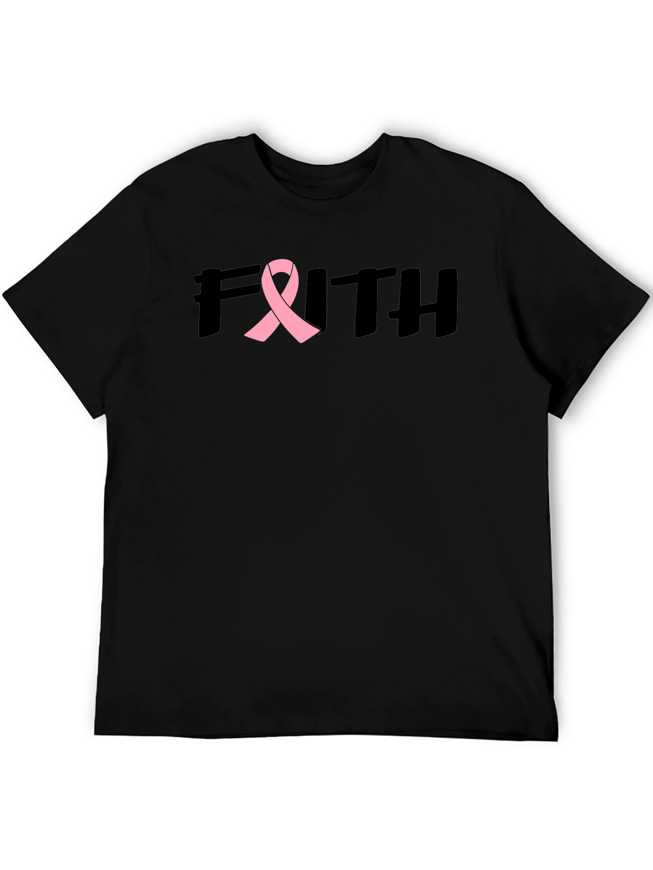 Faith Breast Cancer Awareness T-Shirt