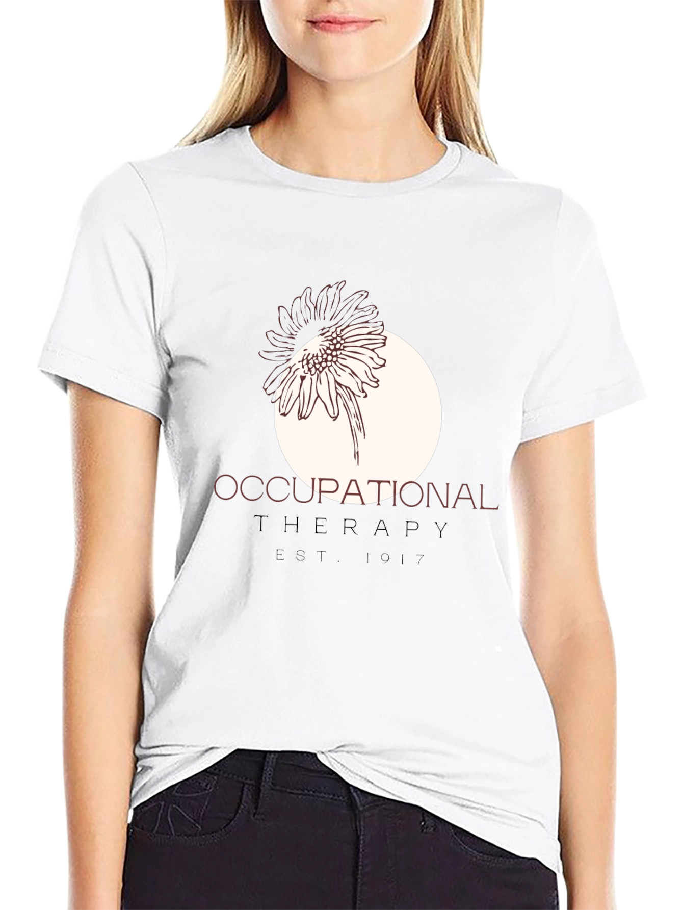Occupational Therapy Est. 1917 Black T-Shirt