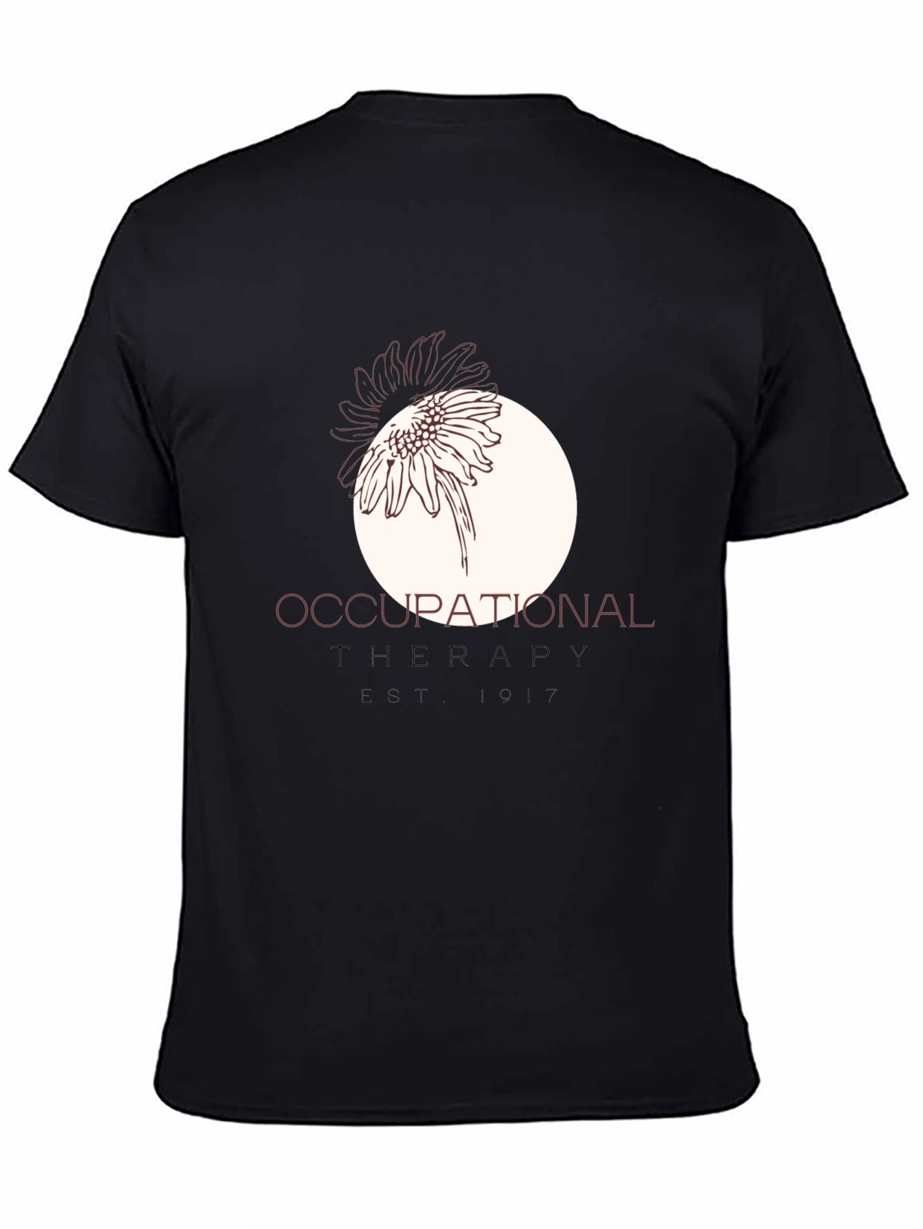 Occupational Therapy Est. 1917 Black T-Shirt