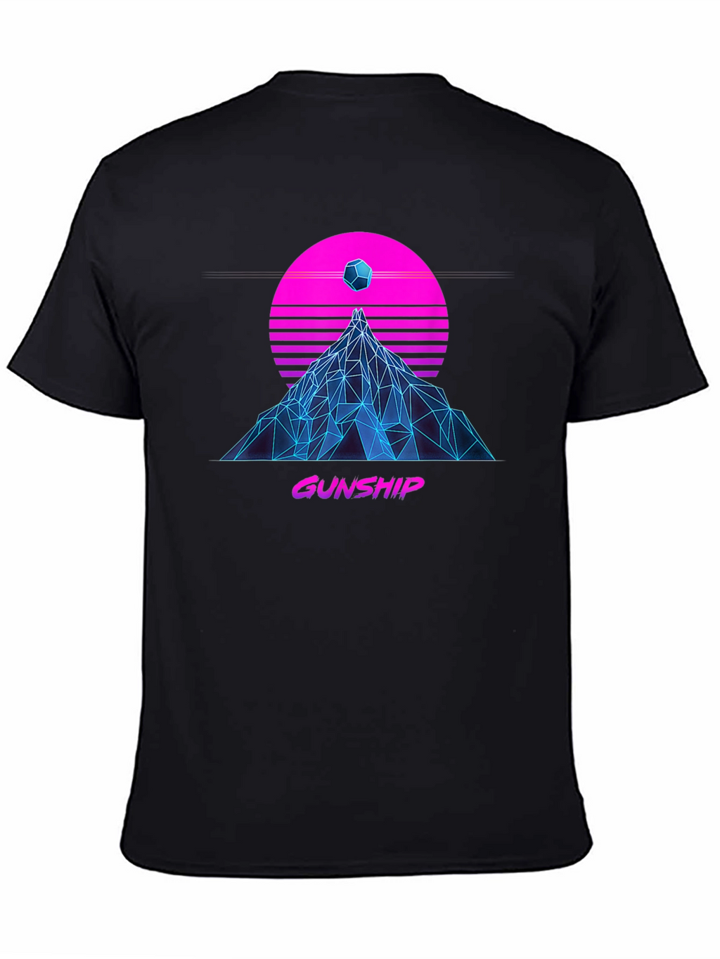 Gunship Synthwave T-Shirt
