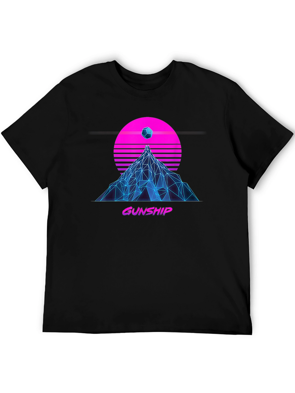 Gunship Synthwave T-Shirt