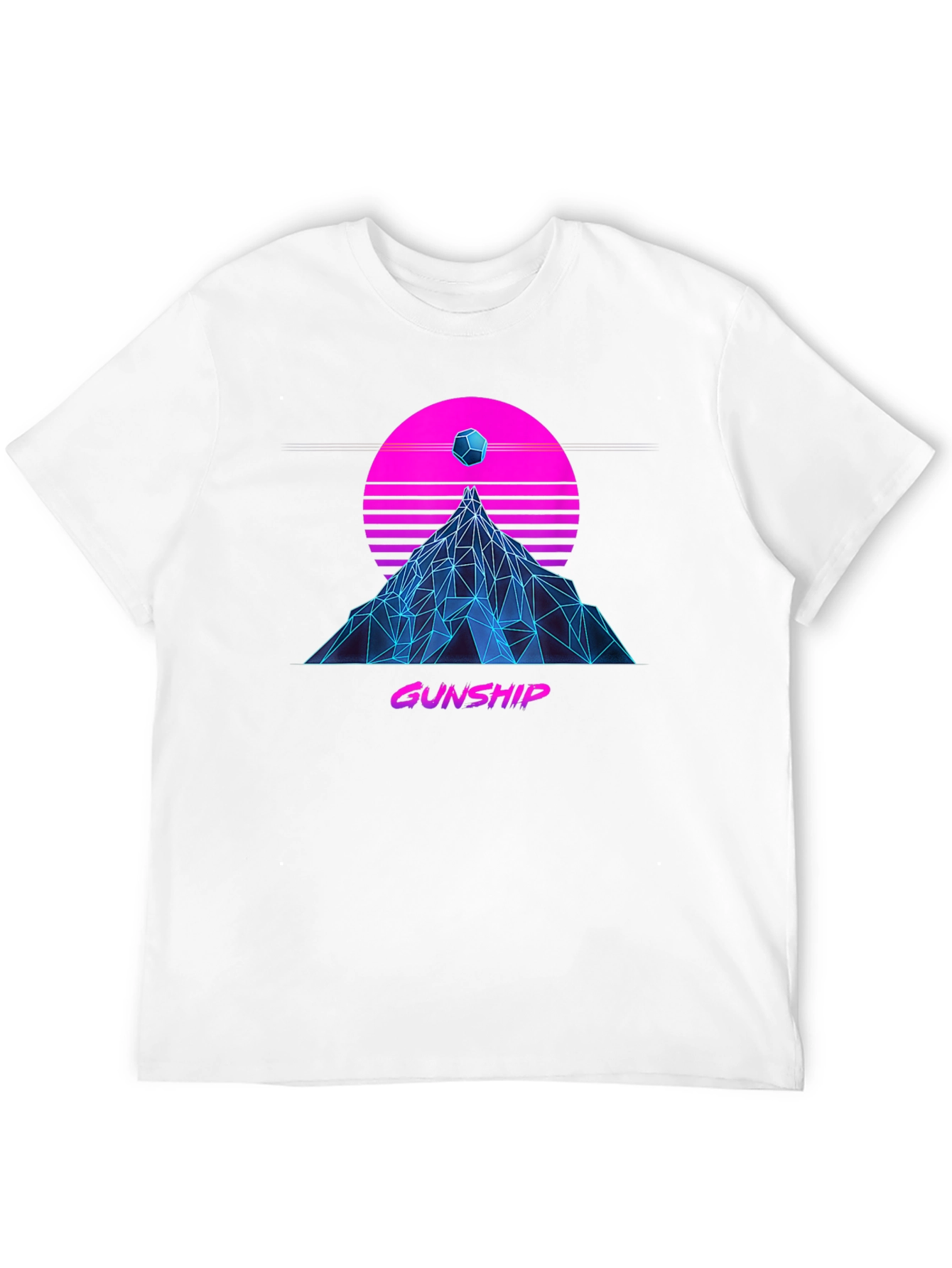 Gunship Synthwave T-Shirt