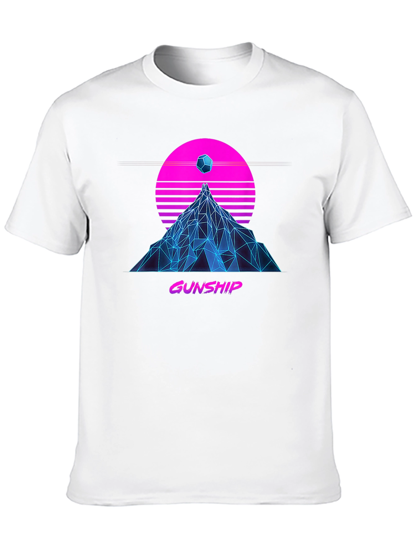 Gunship Synthwave T-Shirt