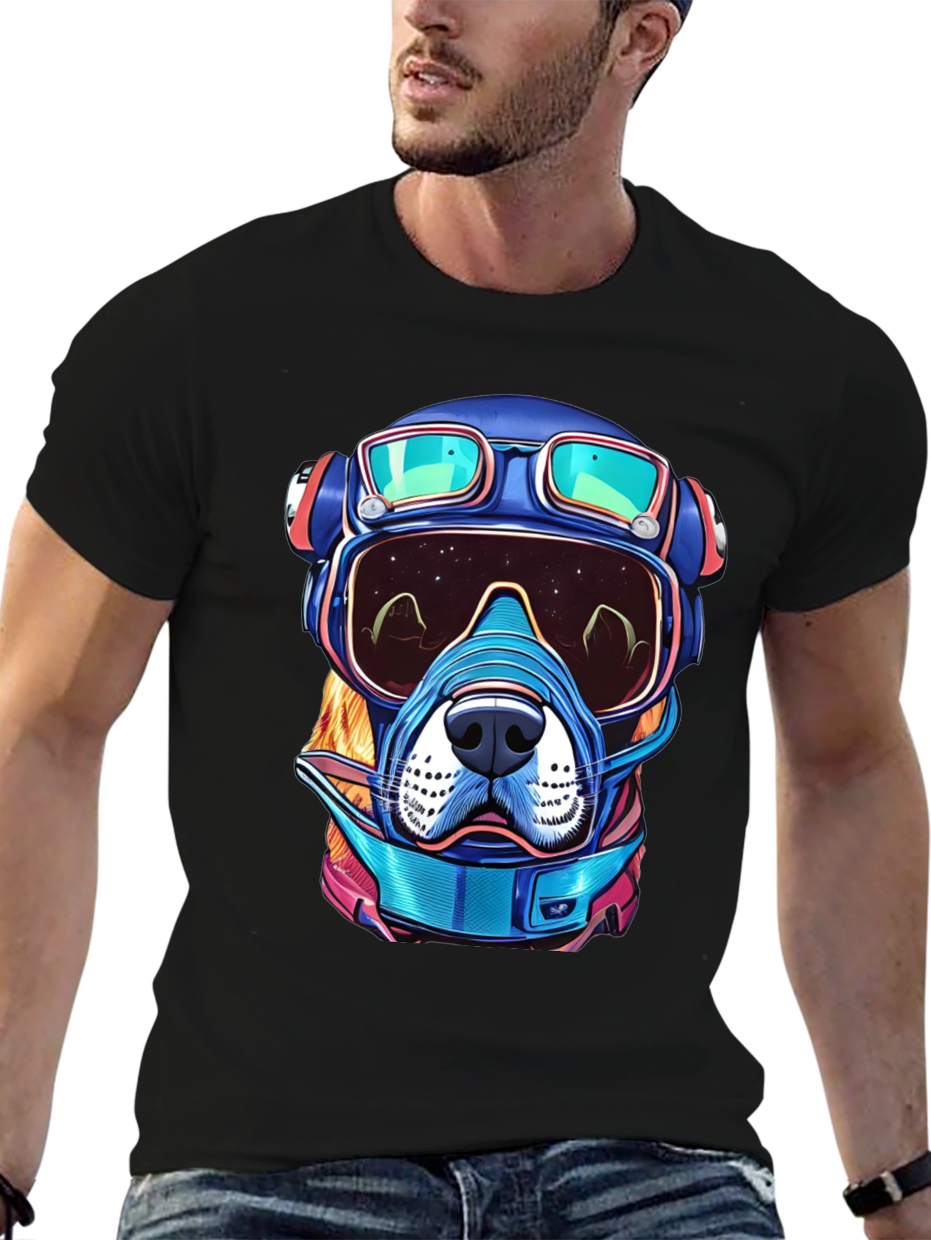 Cyberpunk Dog T-Shirt