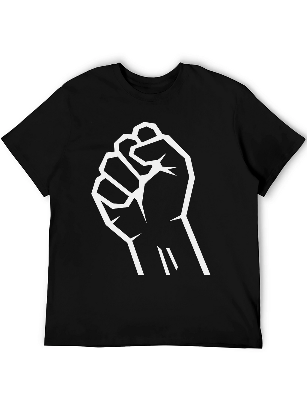 Black Power Fist Graphic T-Shirt