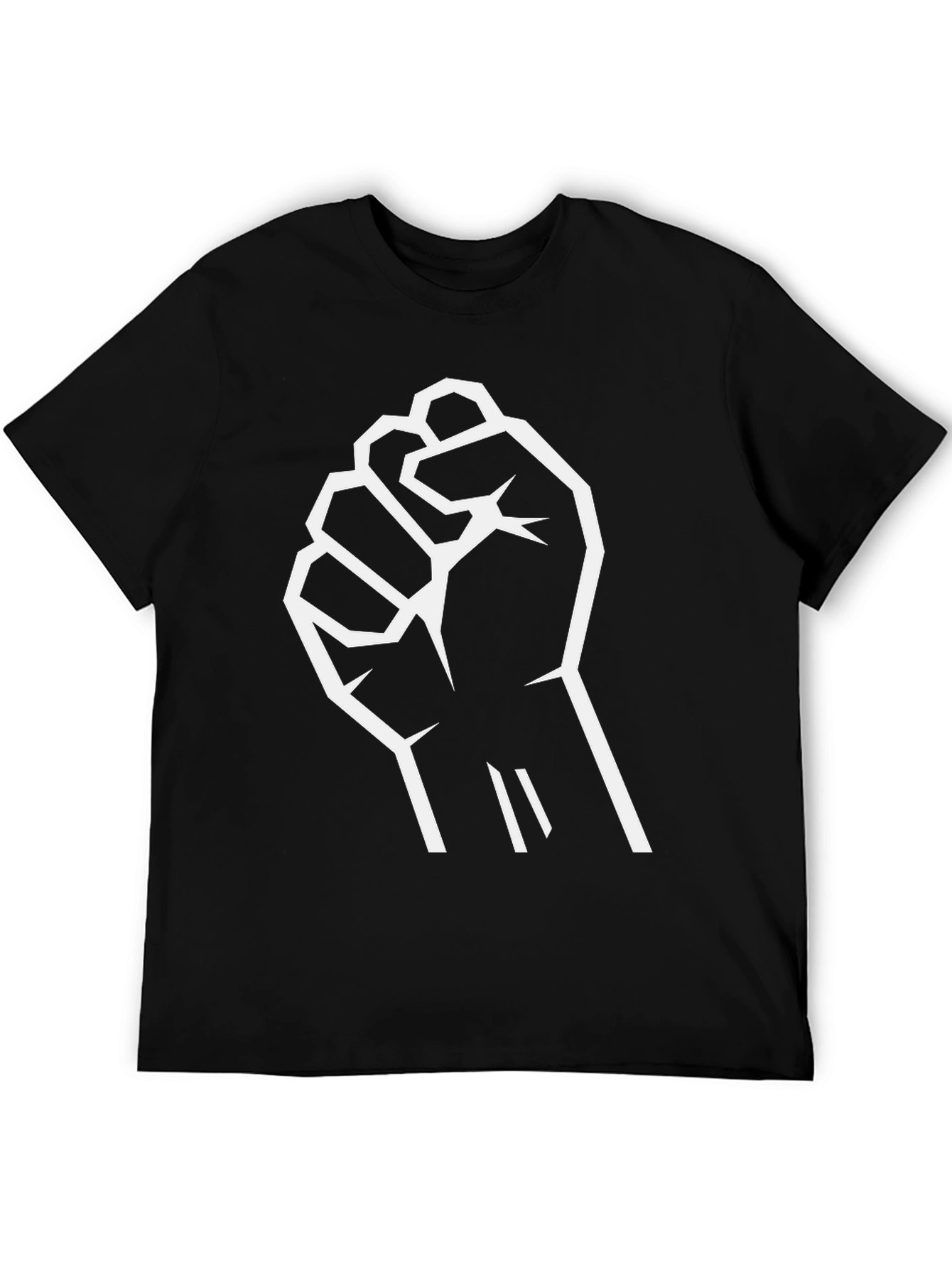Black Power Fist Graphic T-Shirt