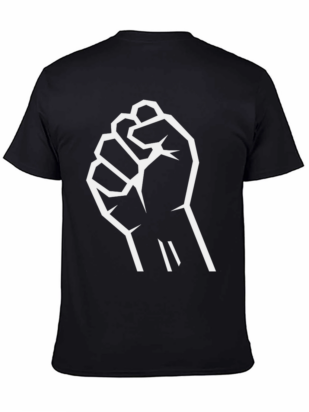 Black Power Fist Graphic T-Shirt