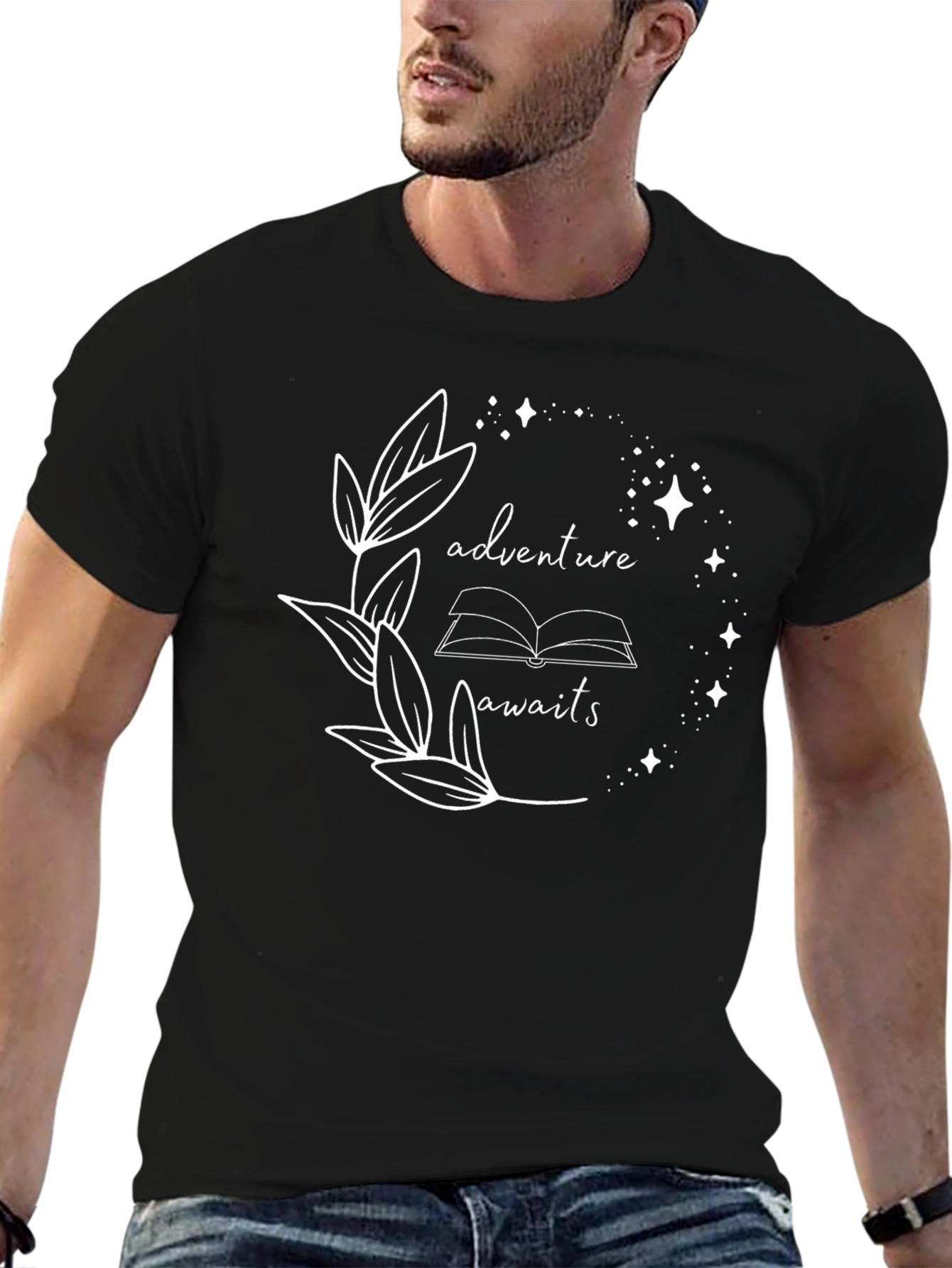Adventure Awaits T-Shirt - Book Lover Tee
