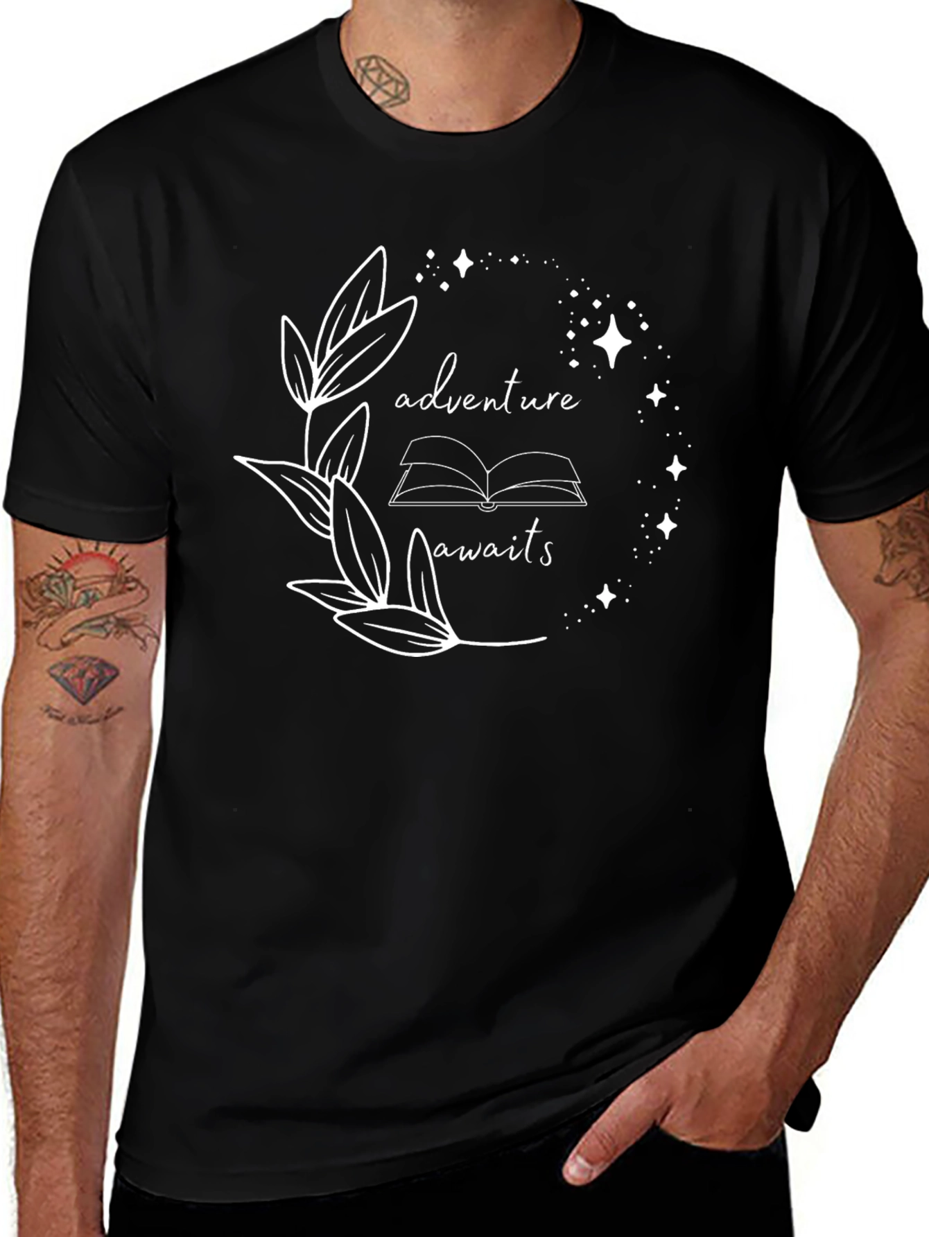 Adventure Awaits T-Shirt - Book Lover Tee
