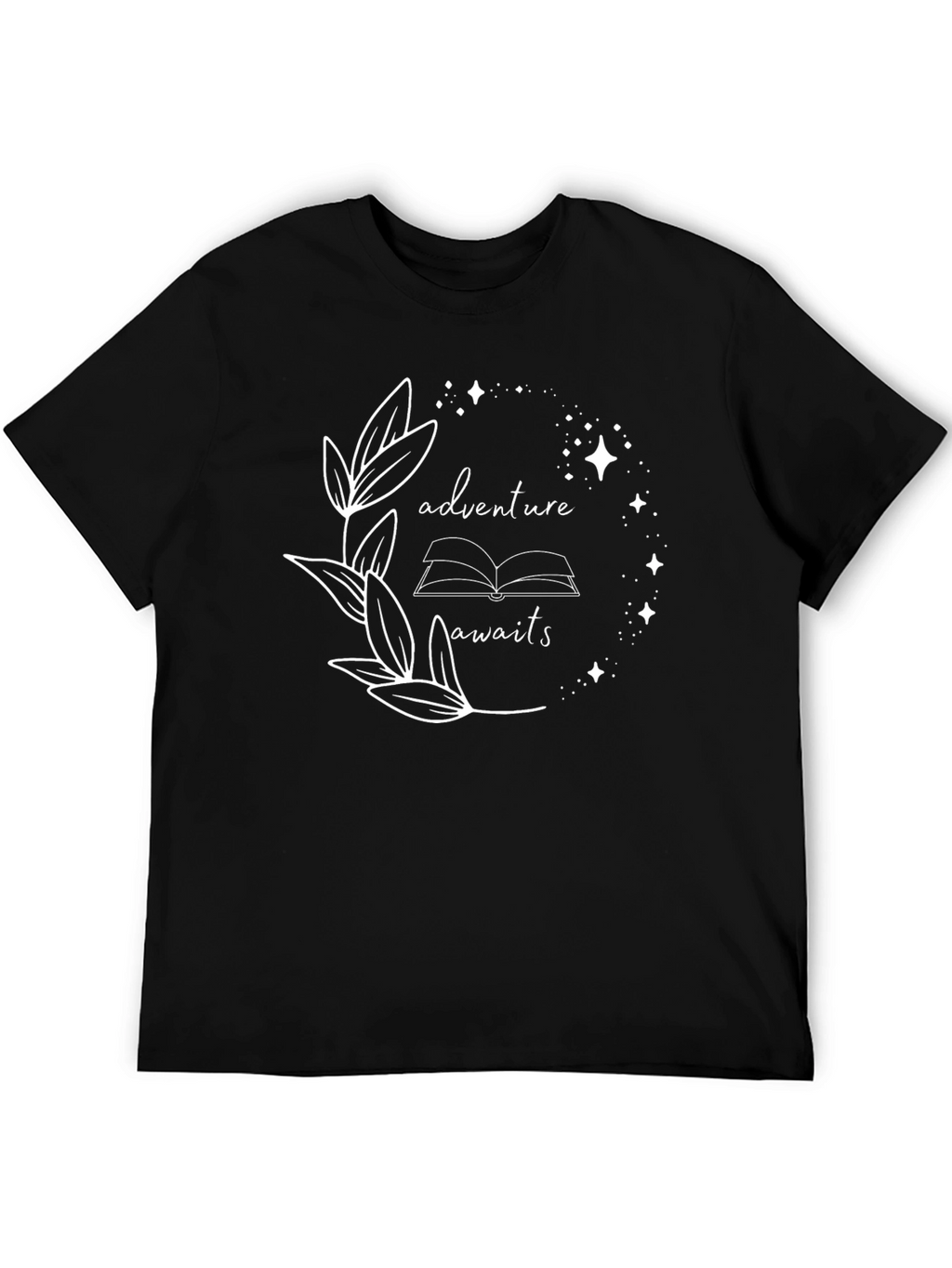 Adventure Awaits T-Shirt - Book Lover Tee