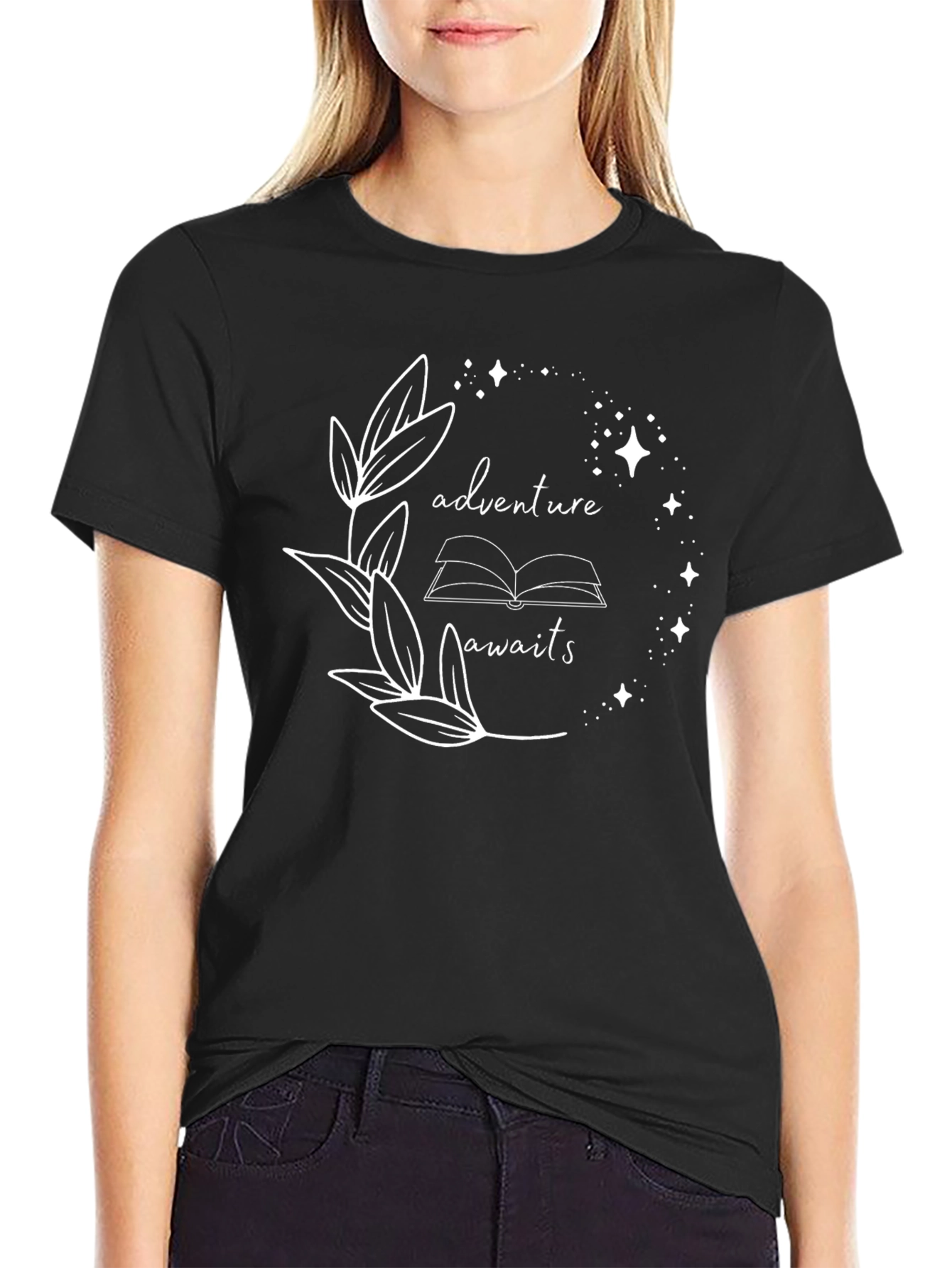Adventure Awaits T-Shirt - Book Lover Tee